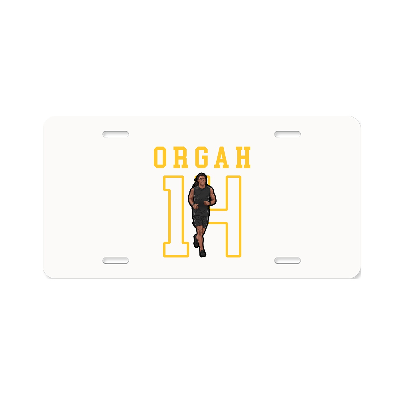 Aluminum License Plate