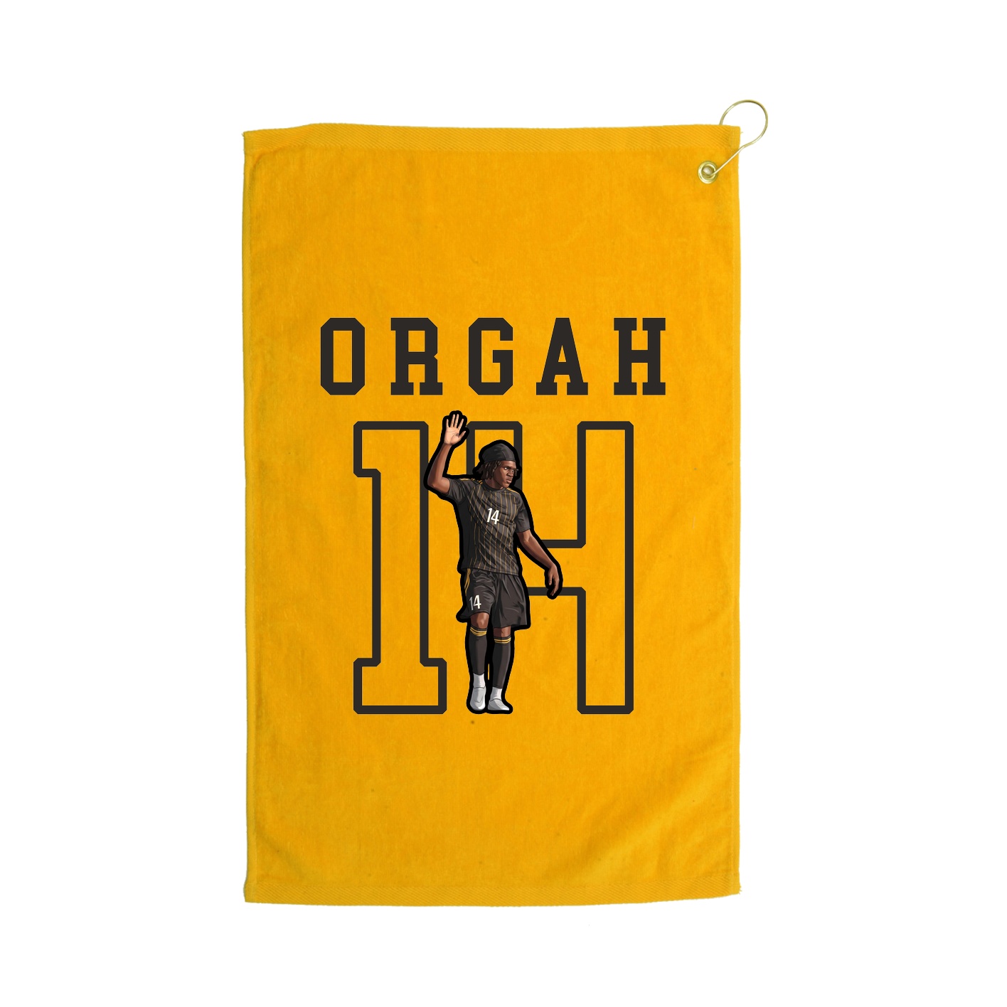 Golf Towel — Shirsey in Gold