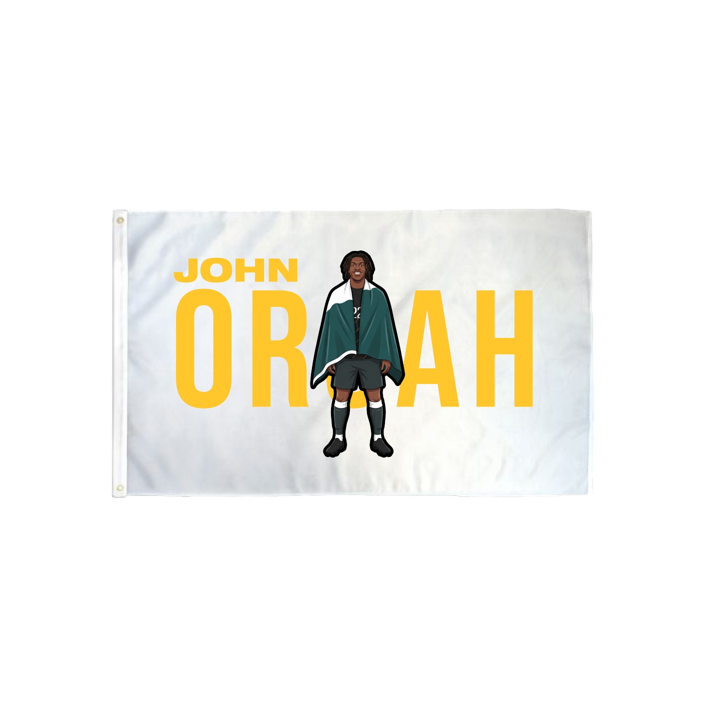 3x5 Flag — Player Name in Classic