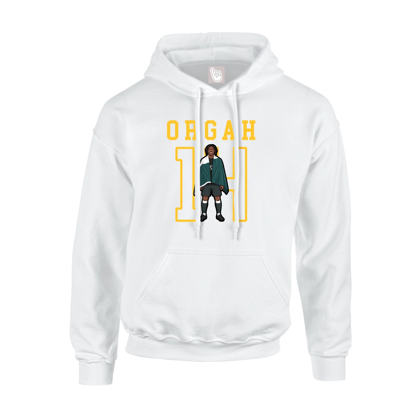 Youth Hoodie — Shirsey in White