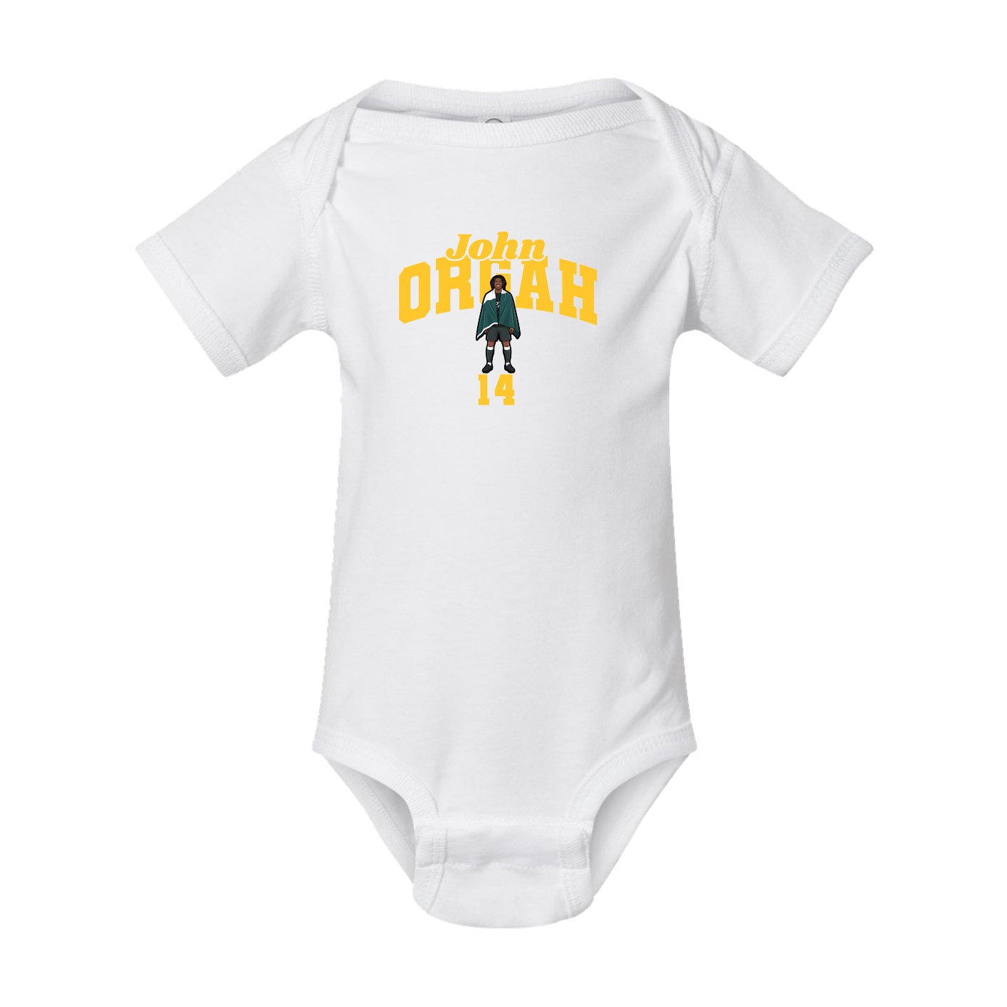 Baby Onesie — Signature Arch in White