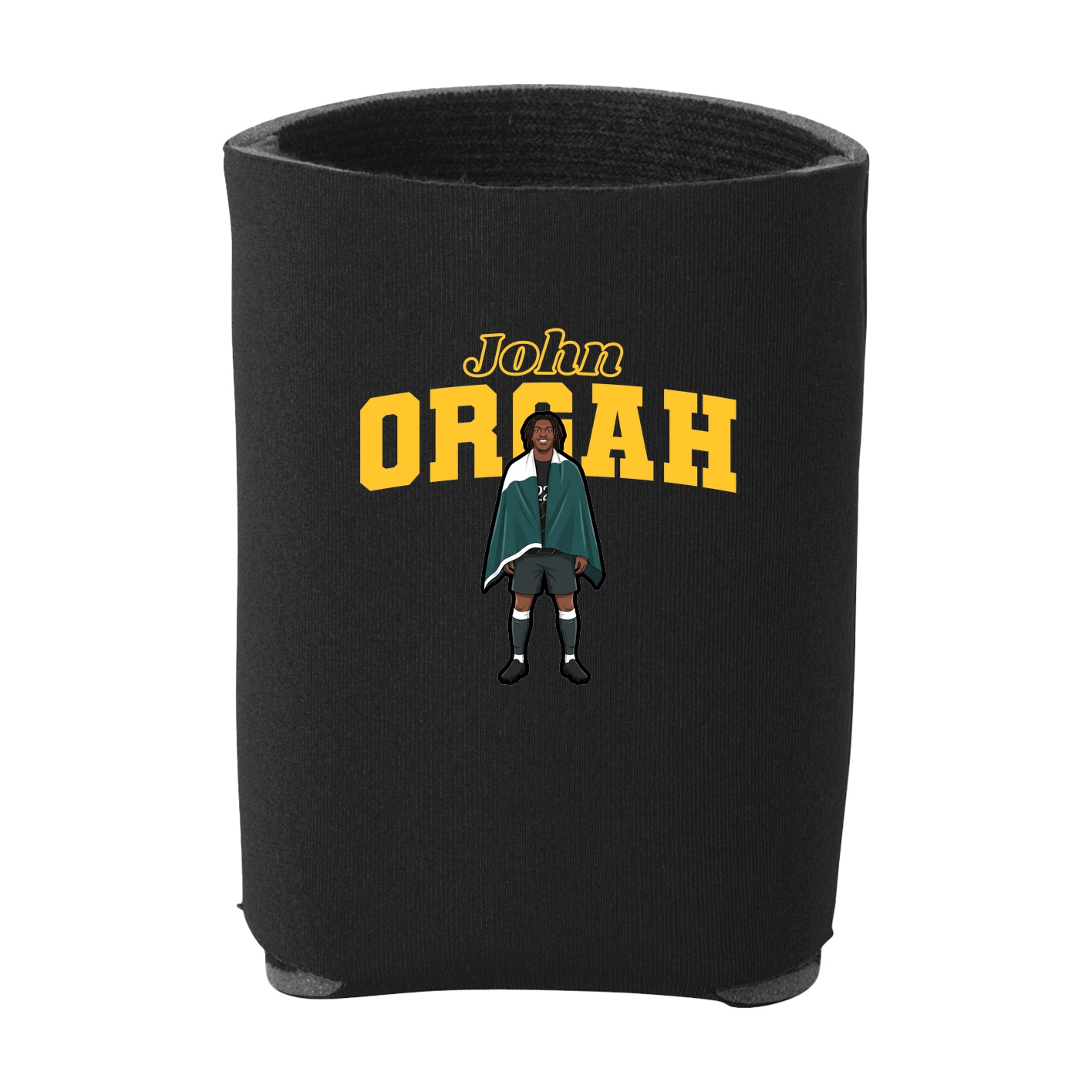 Can Holder — Name Arch in Black