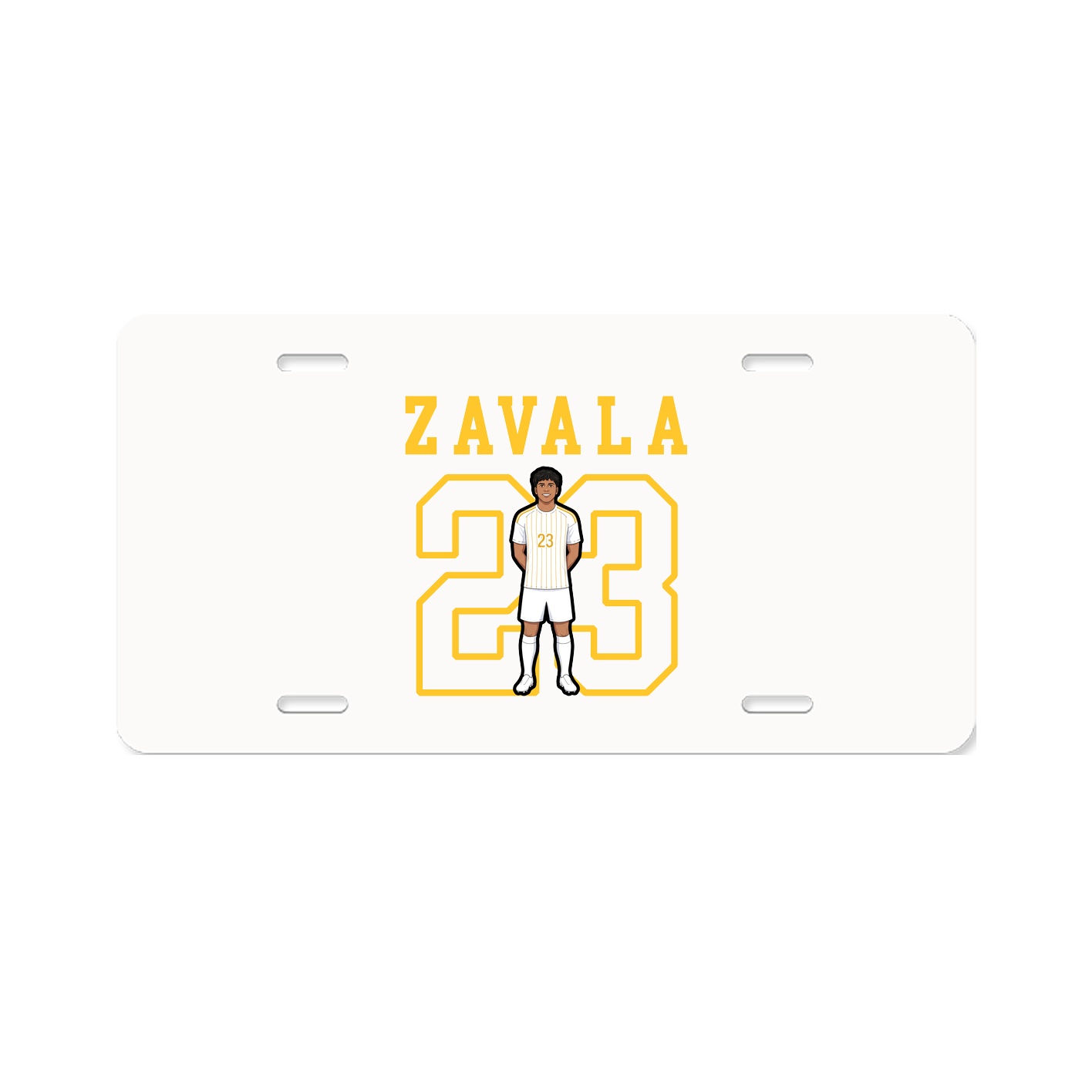 License Plate — Shirsey in Classic