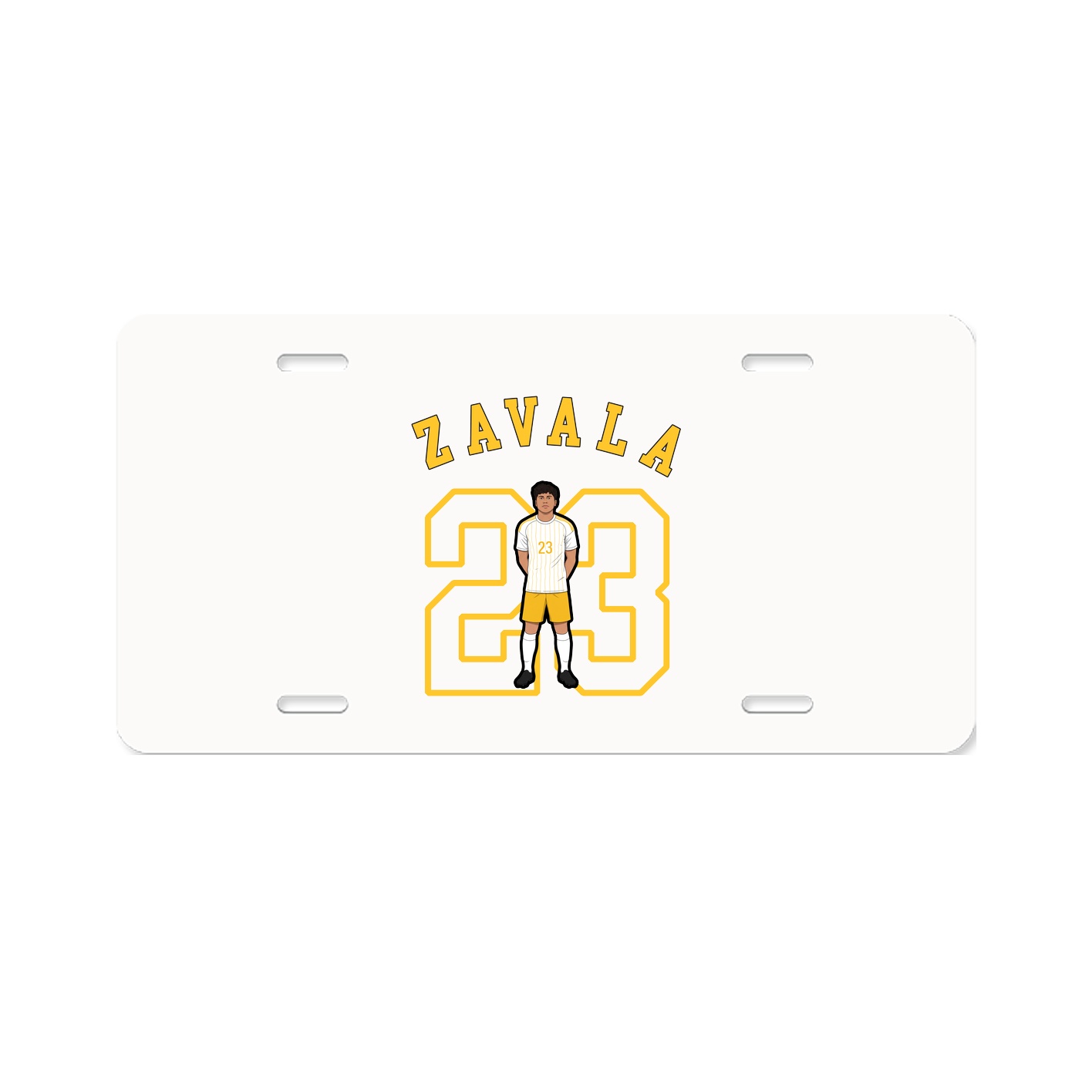 License Plate — Shirsey Arch in Classic