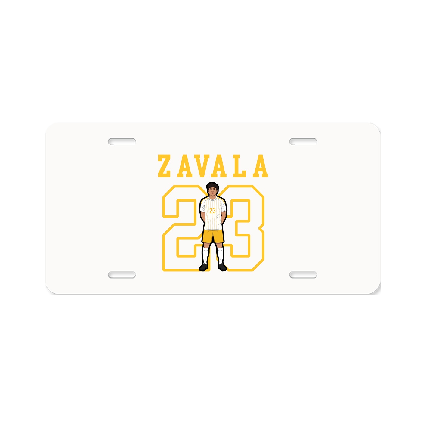 License Plate — Shirsey in Classic