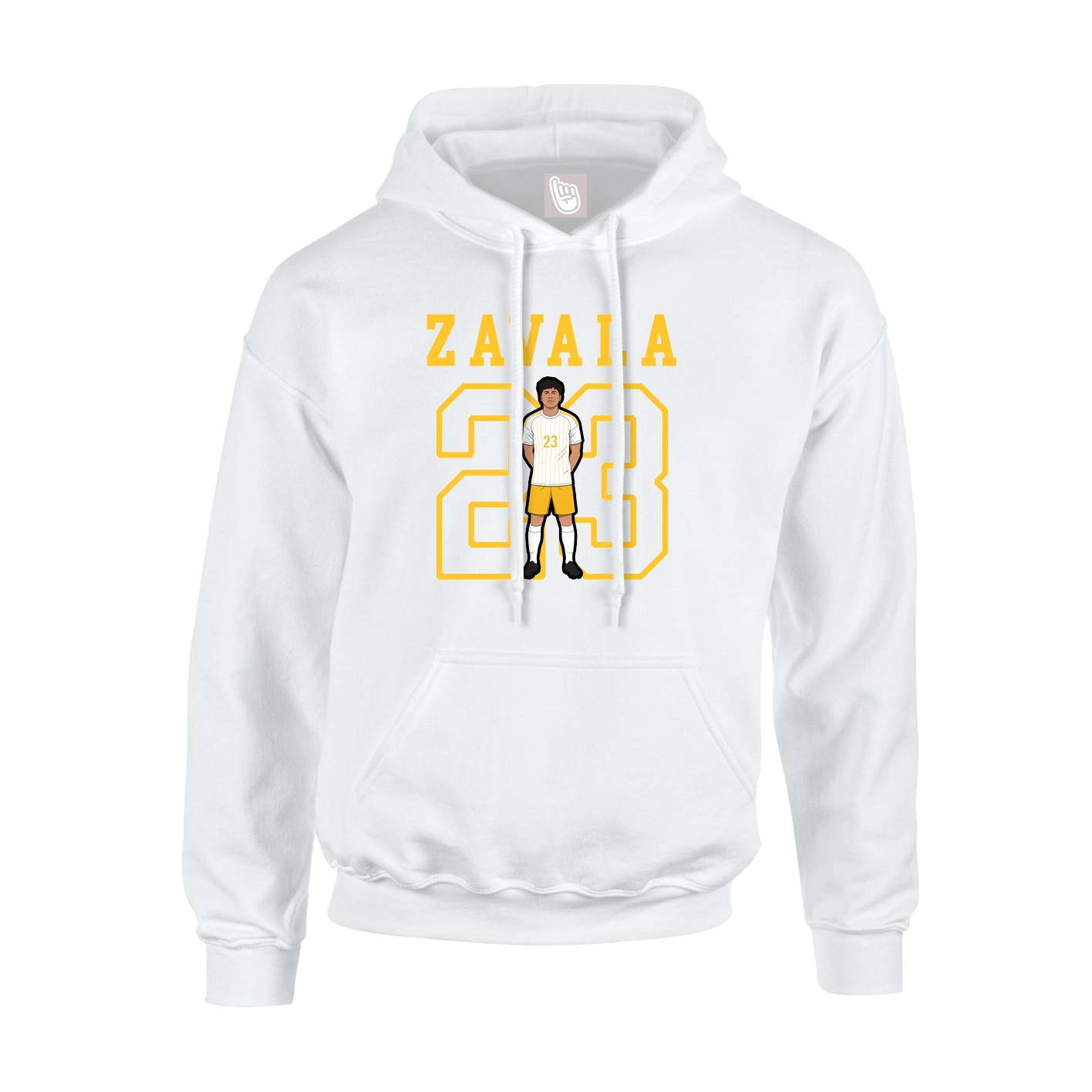 Youth Hoodie — Shirsey in White