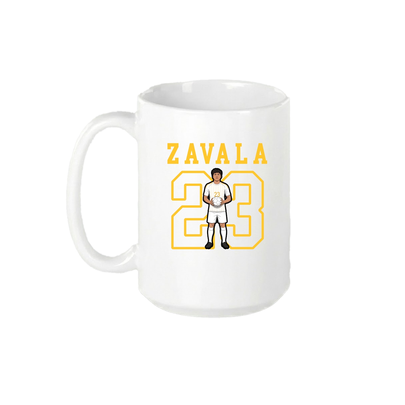 15oz Coffee Mug — Shirsey in White