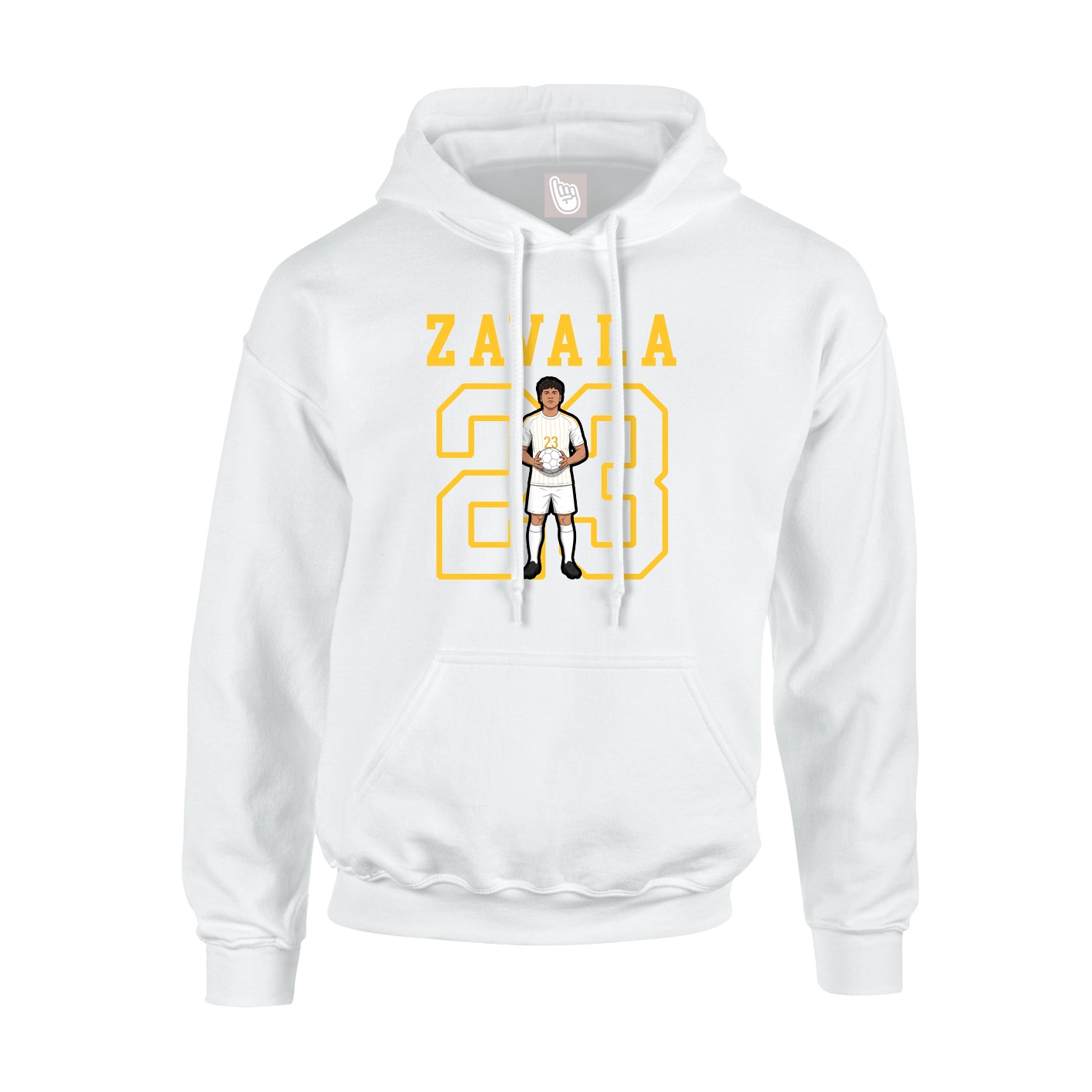 Youth Hoodie — Shirsey in White