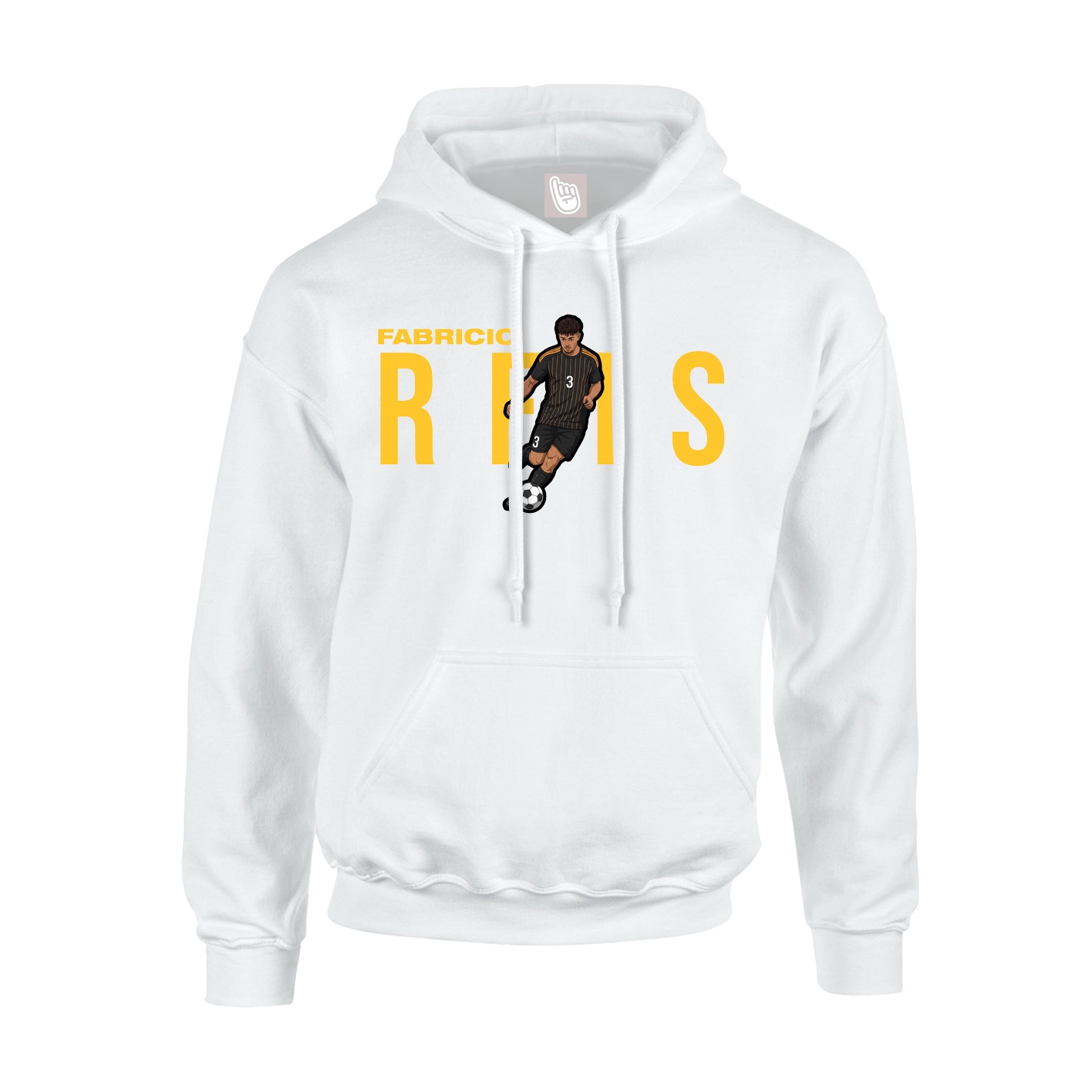 Hoodie — Player Name in White