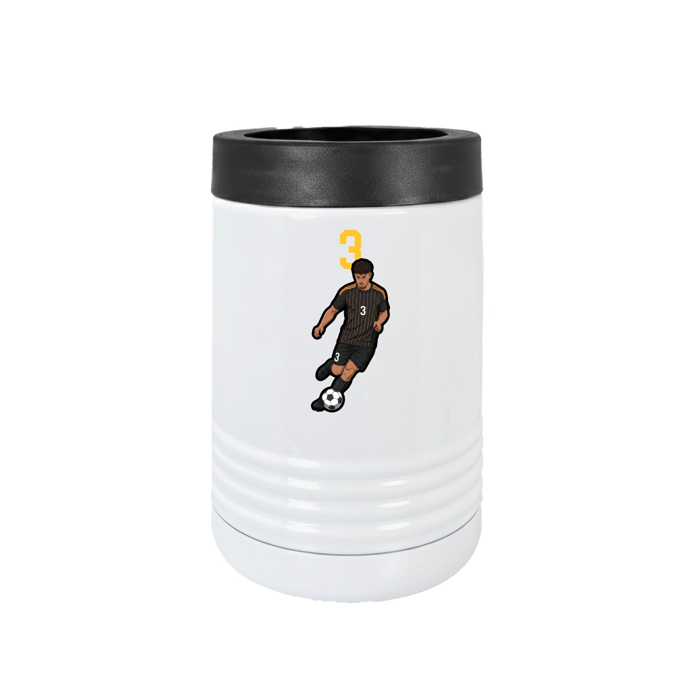 Beverage Holder — Number Top in White