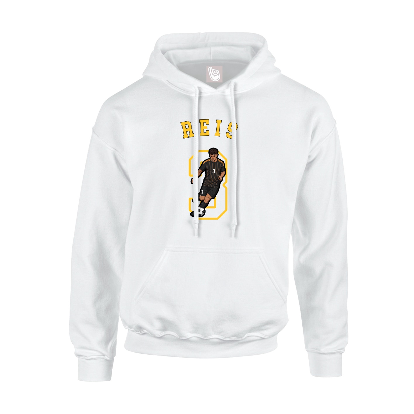 Hoodie — Shirsey Arch in White
