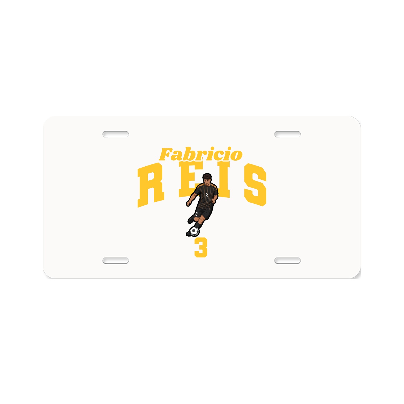 License Plate — Signature Arch in Classic