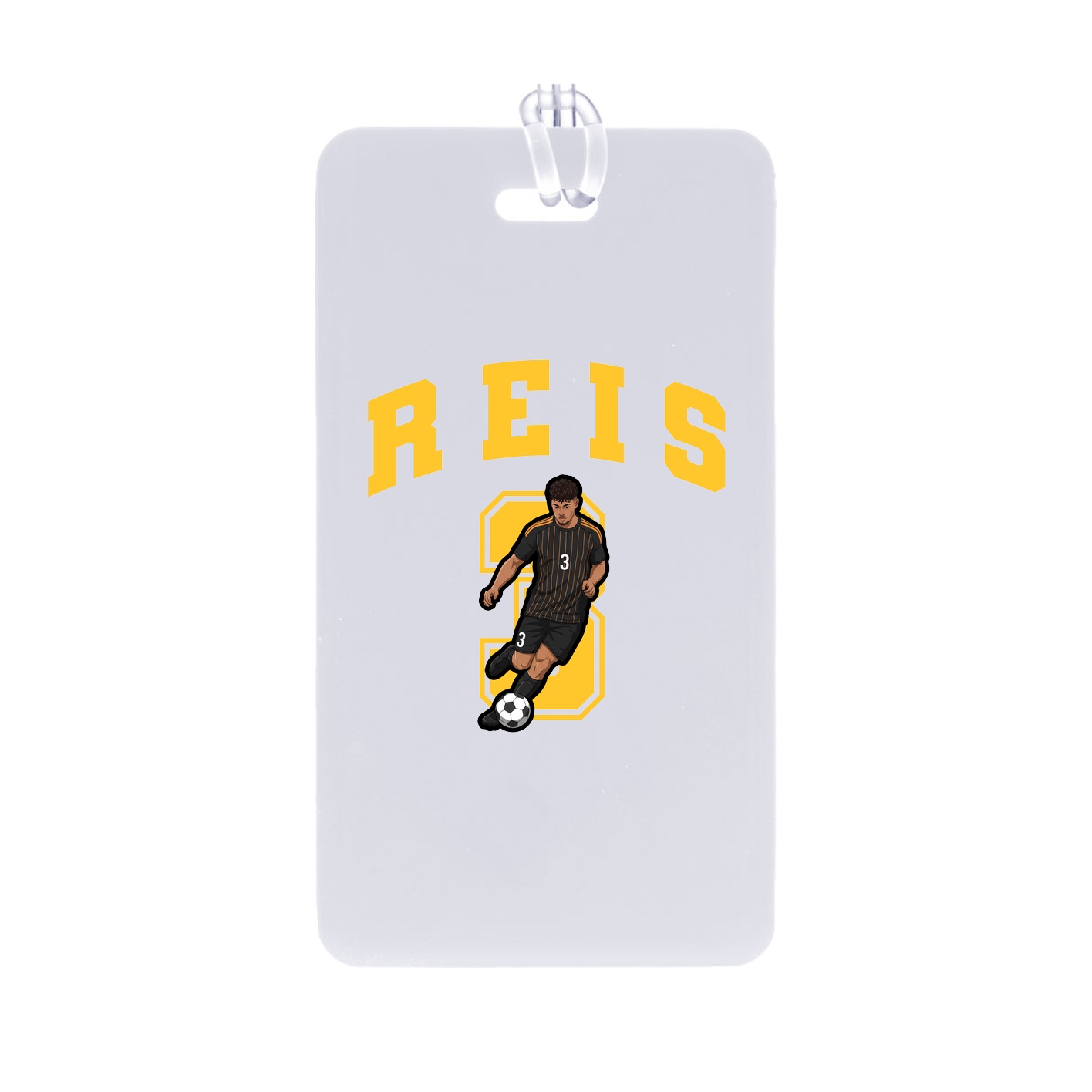 Bag Tag — Number in Classic