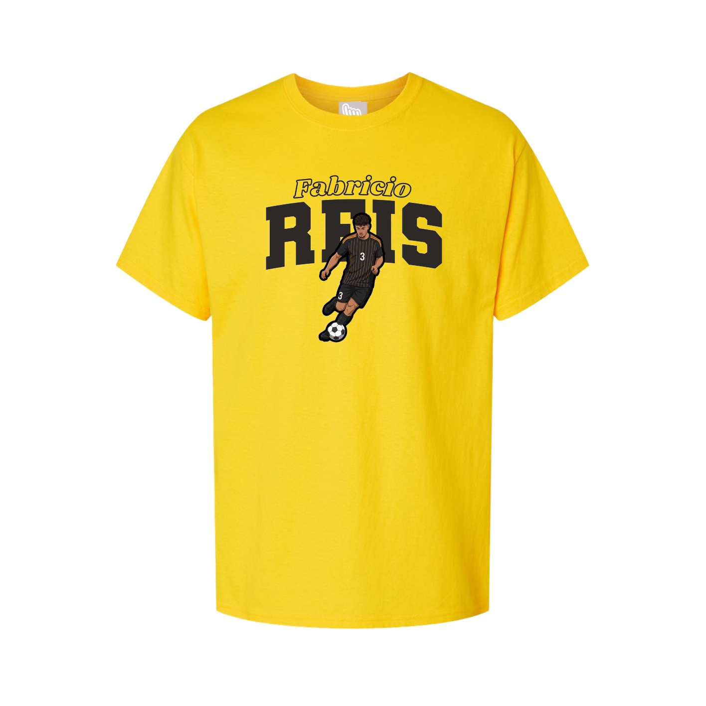 Tee — Name Arch in Gold
