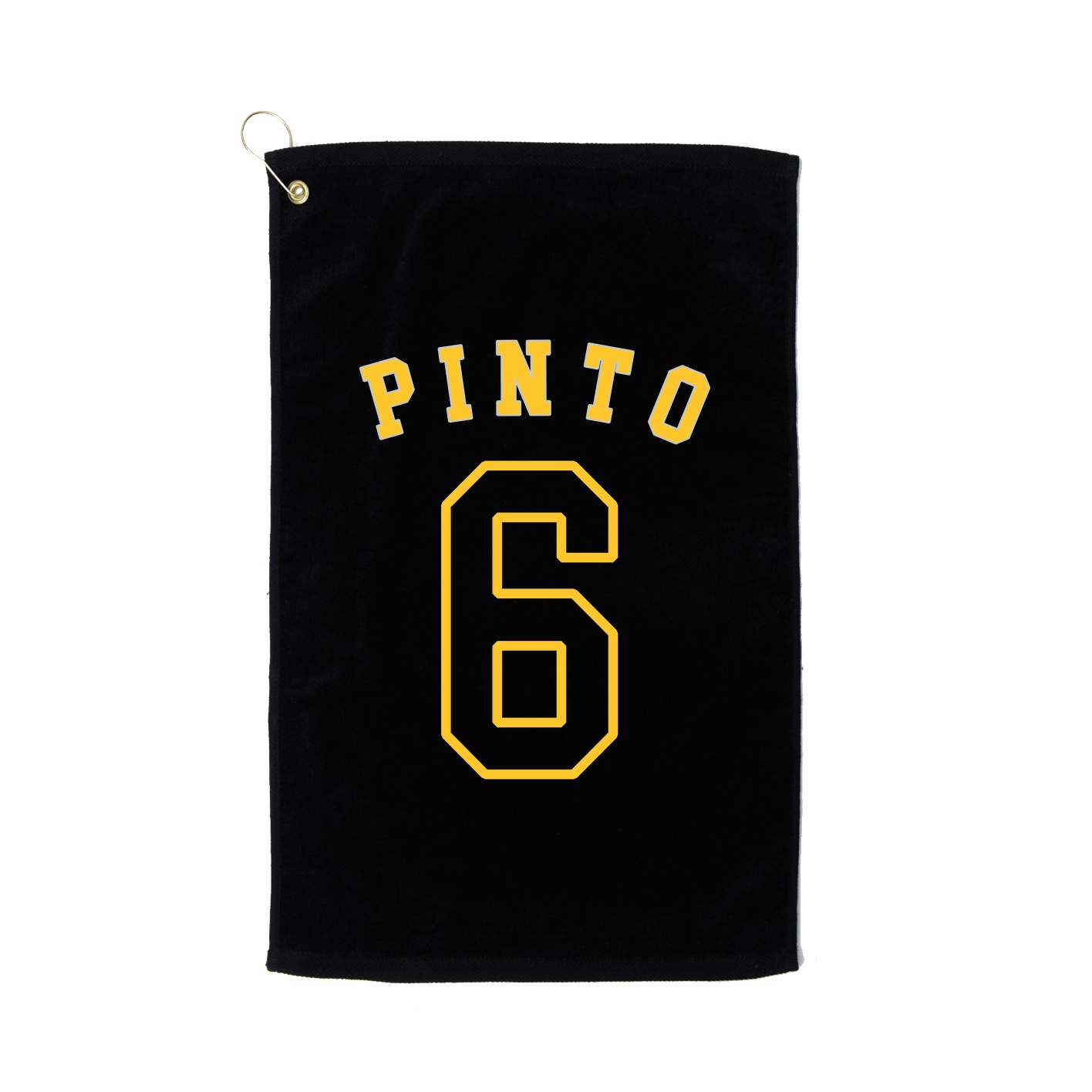 Golf Towel — Shirsey Arch in Black