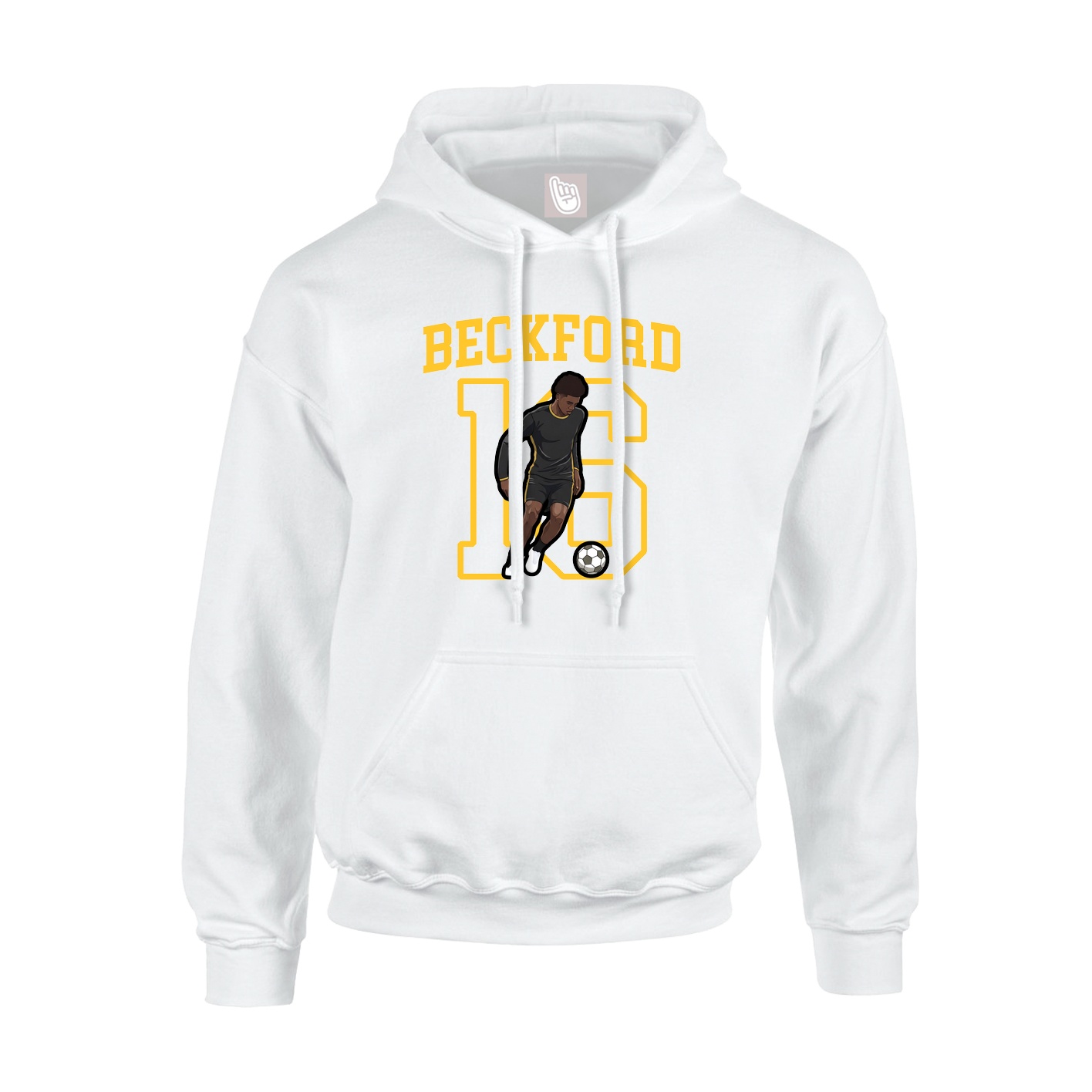 Hoodie — Shirsey in White