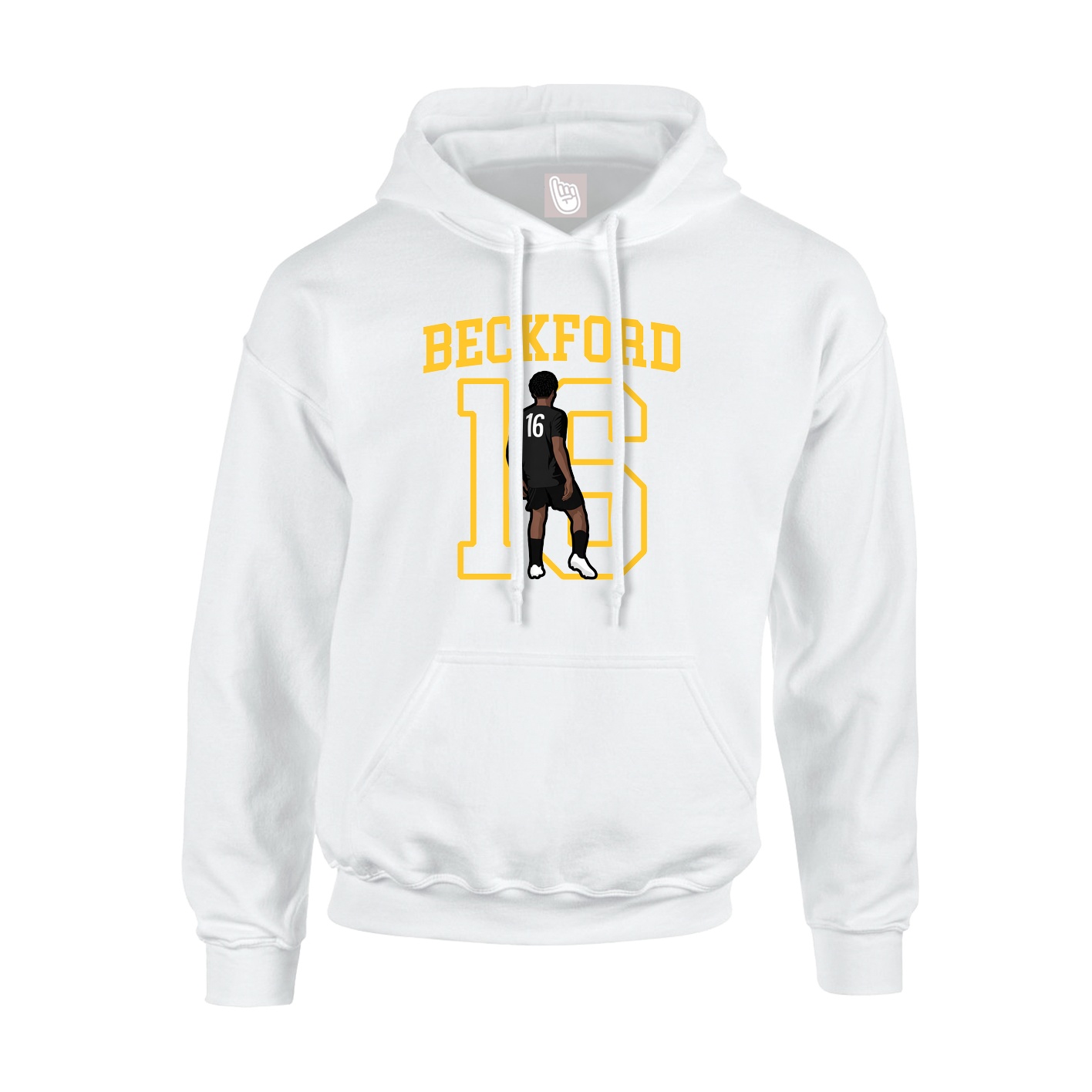Hoodie — Shirsey in White