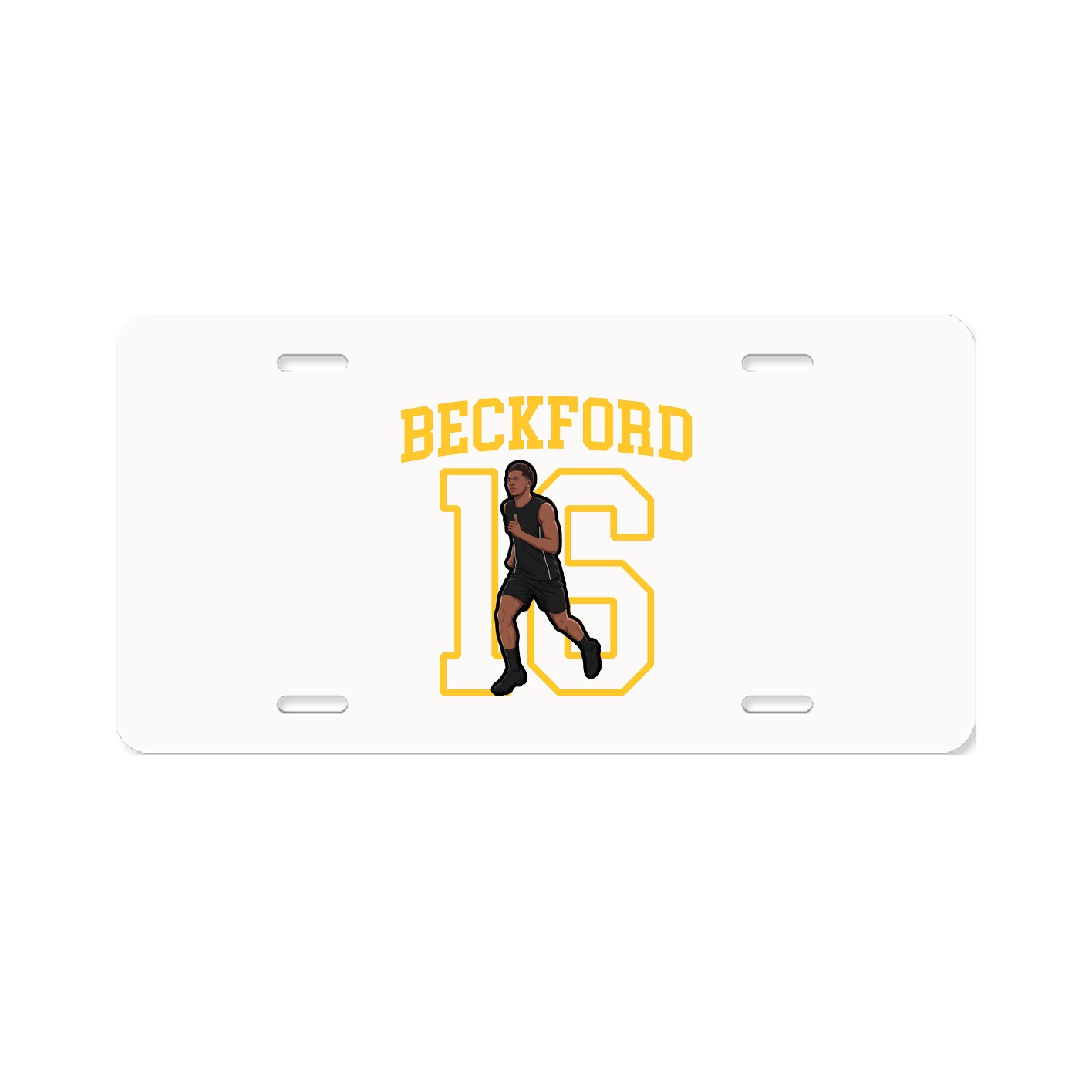 Aluminum License Plate