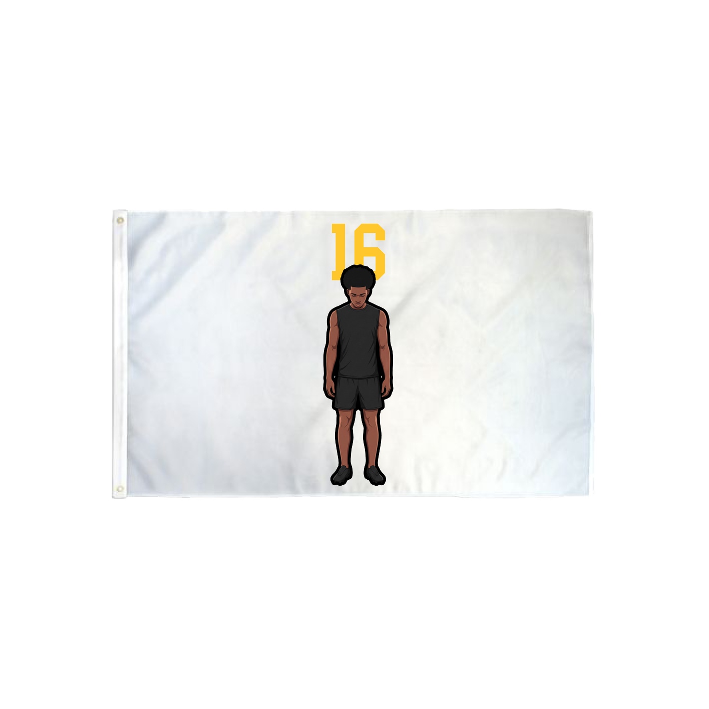 3x5 Flag — Number Top in Classic