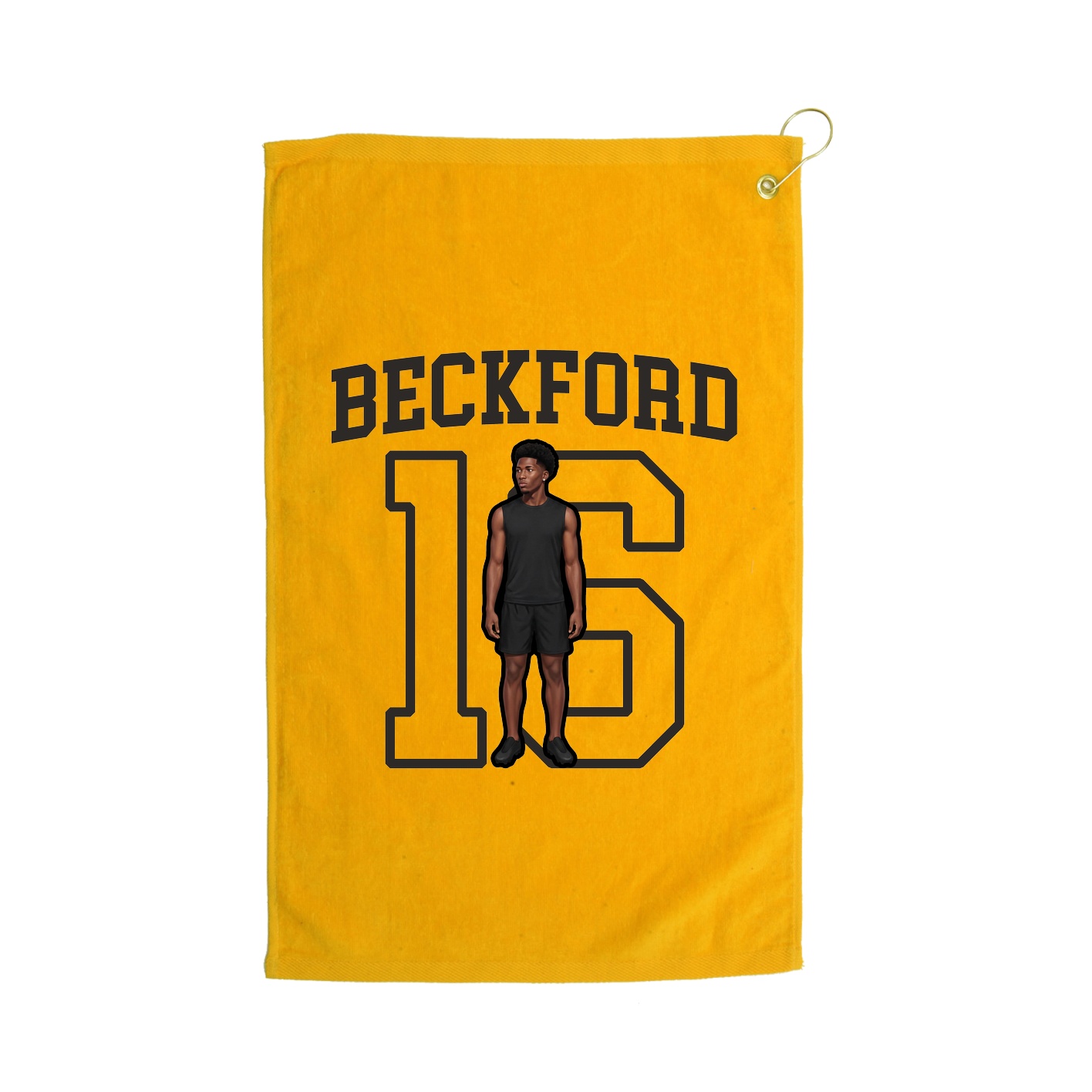 Golf Towel — Shirsey in Gold