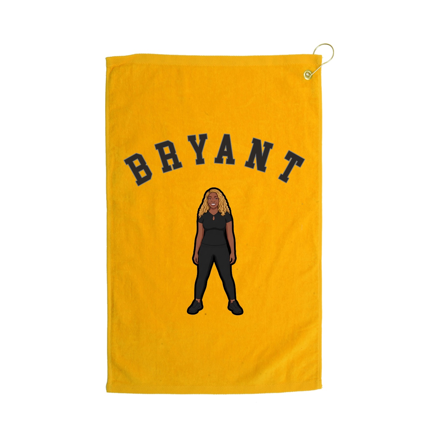 Golf Towel — Shirsey Arch in Gold