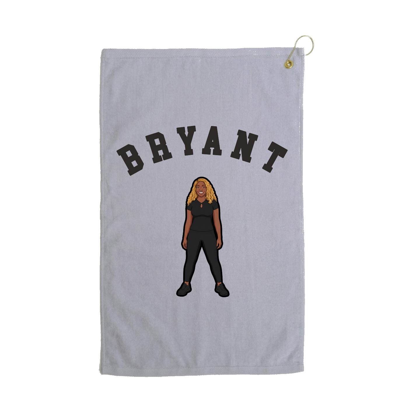 Golf Towel — Shirsey Arch in Grey