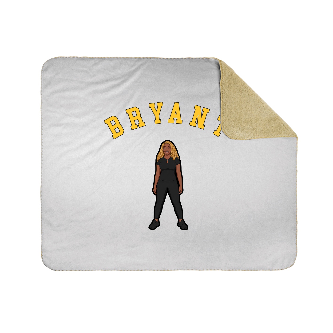 Throw Blanket — Shirsey Arch in White