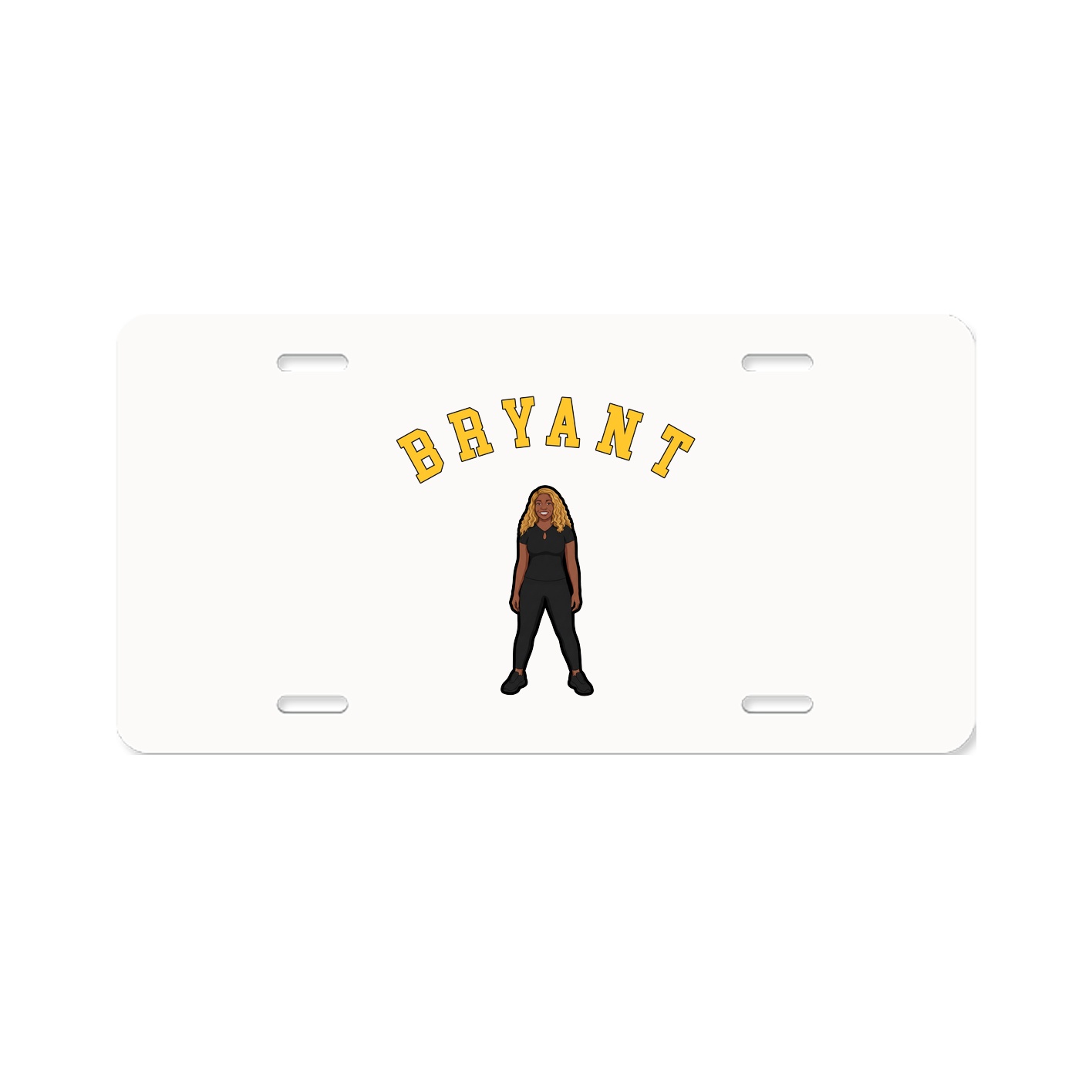 License Plate — Shirsey Arch in Classic