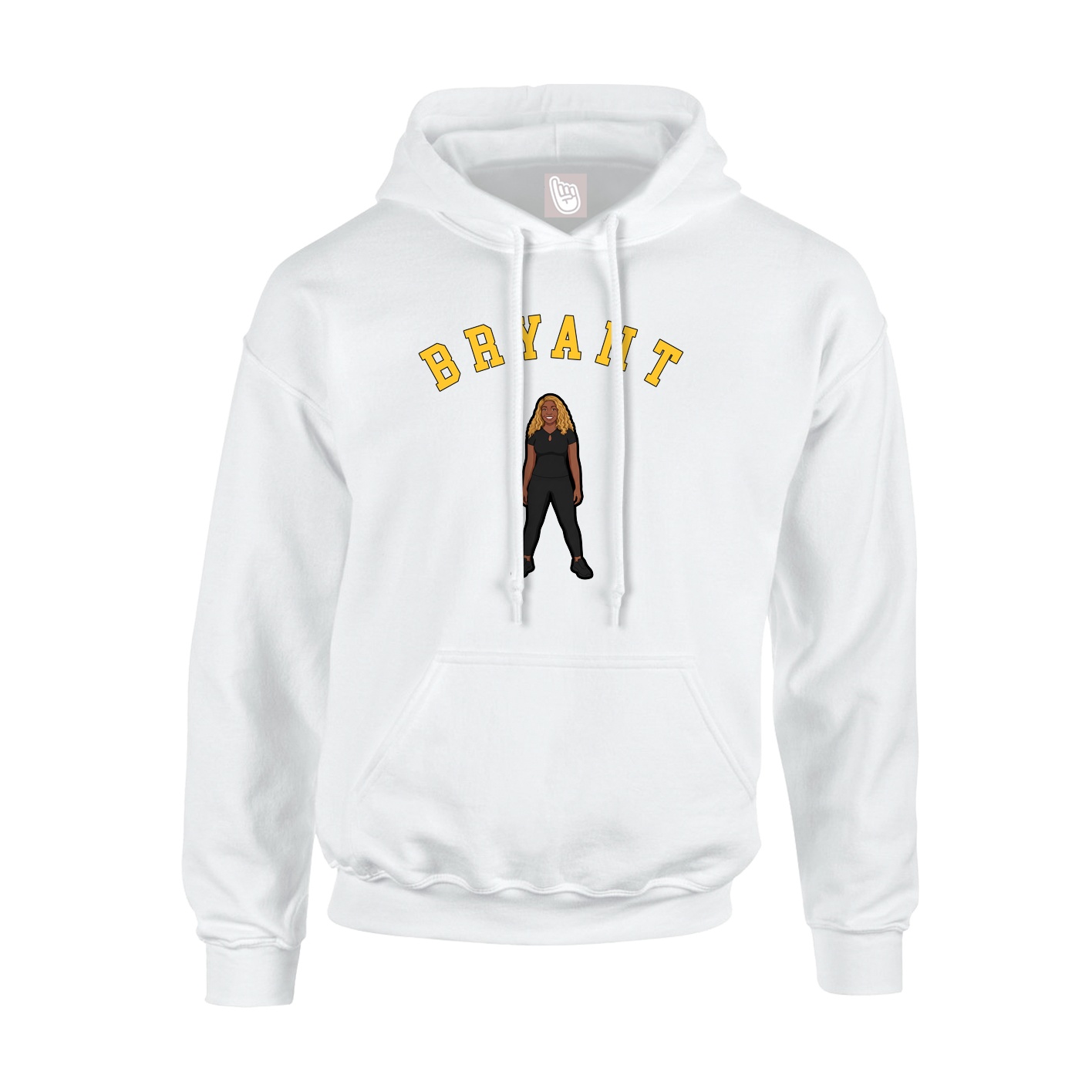 Hoodie — Shirsey Arch in White