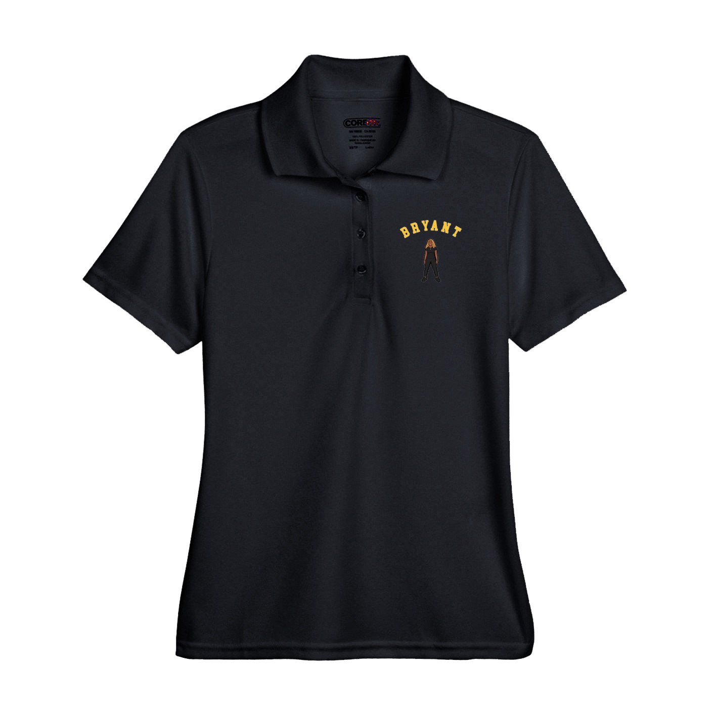 Performance Polo — Shirsey Arch in Black