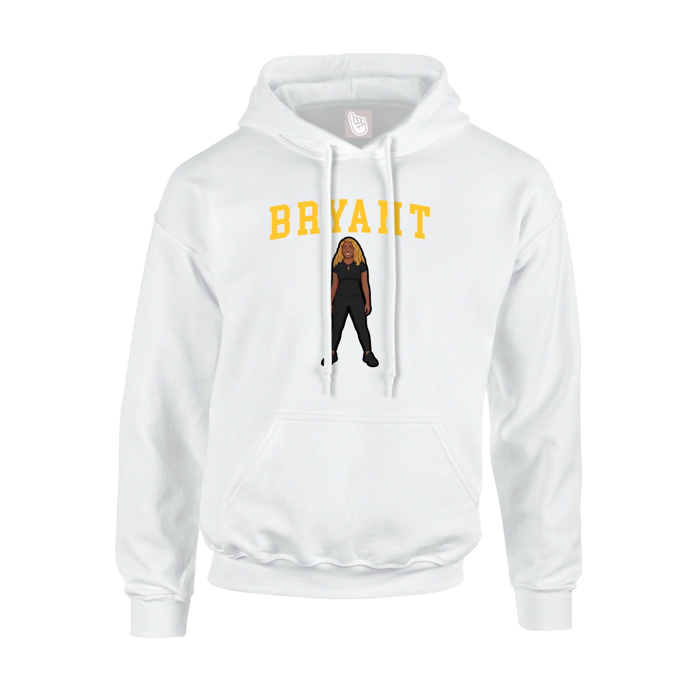 Youth Hoodie — Shirsey in White