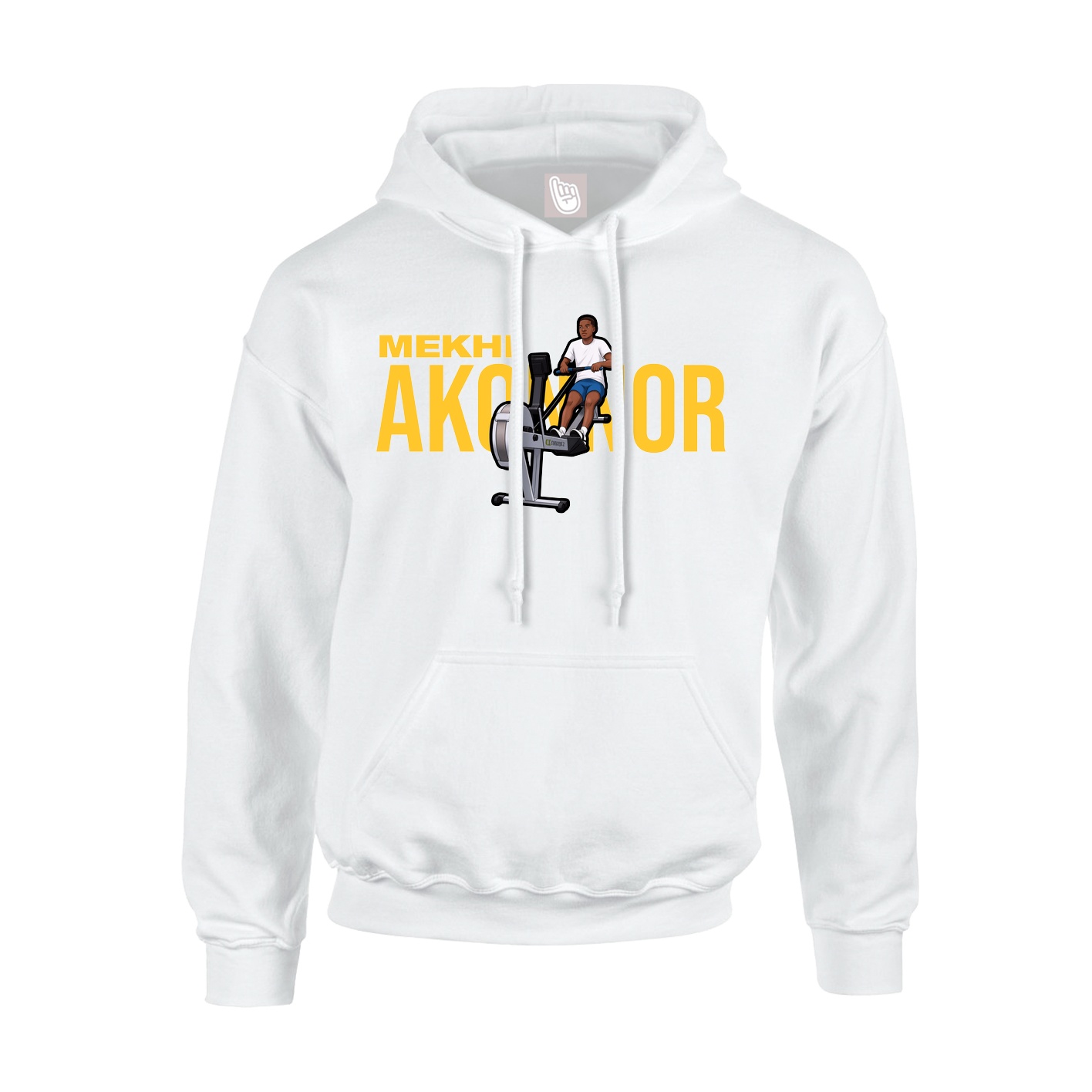 Hoodie — Player Name in White
