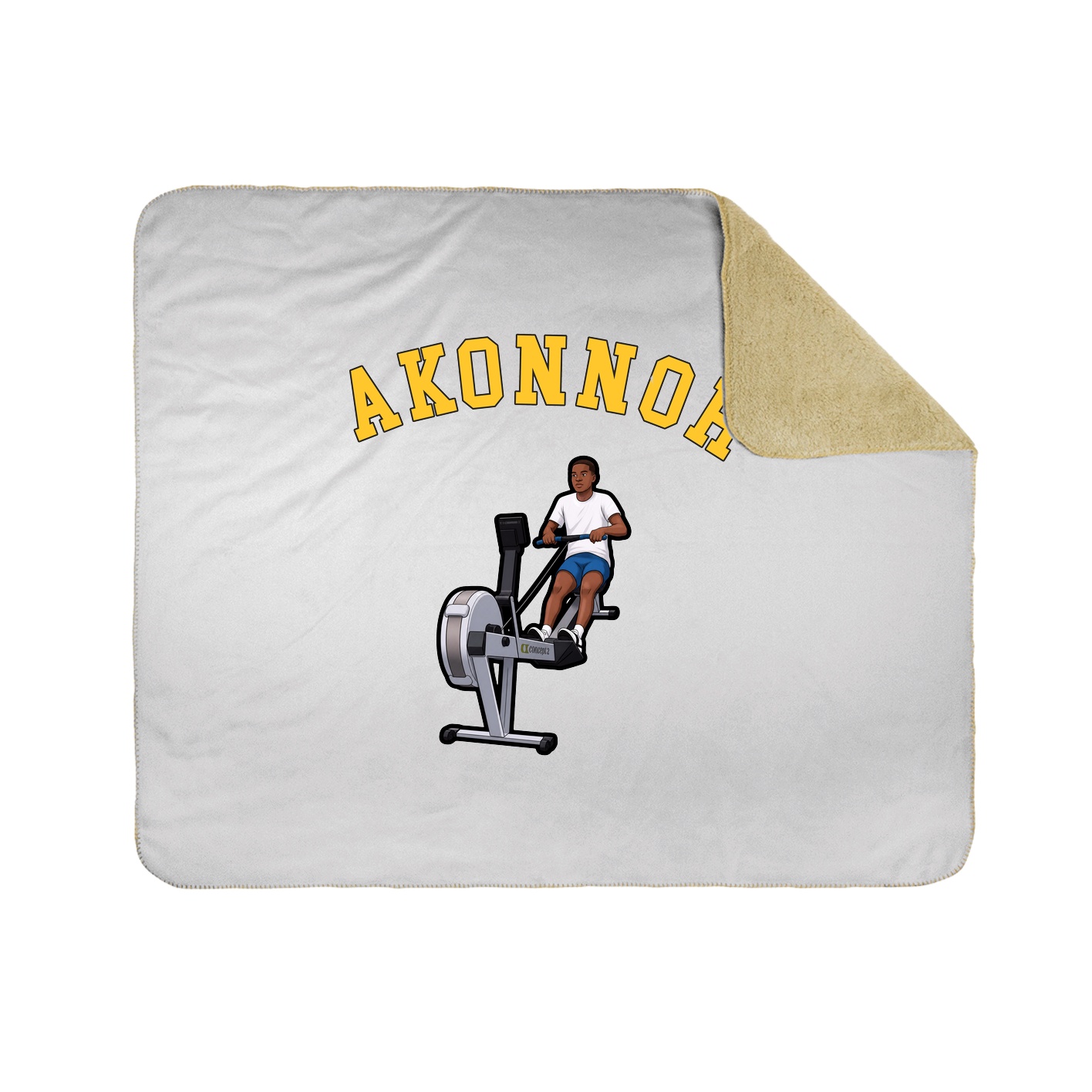 Throw Blanket — Shirsey Arch in White
