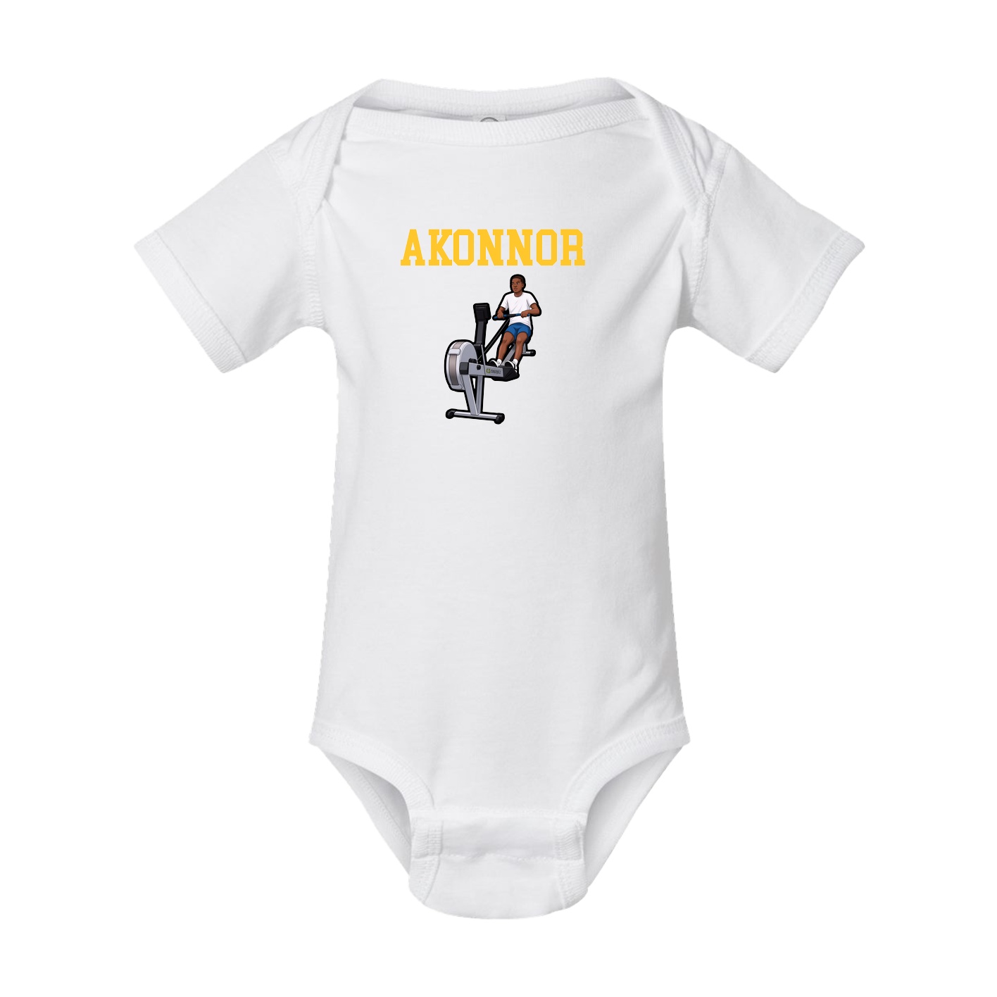 Baby Onesie — Shirsey in White