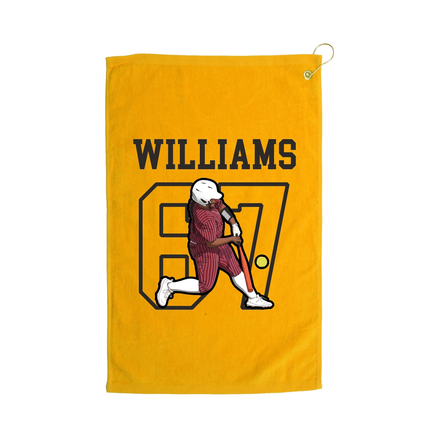 Golf Towel — Shirsey in Gold