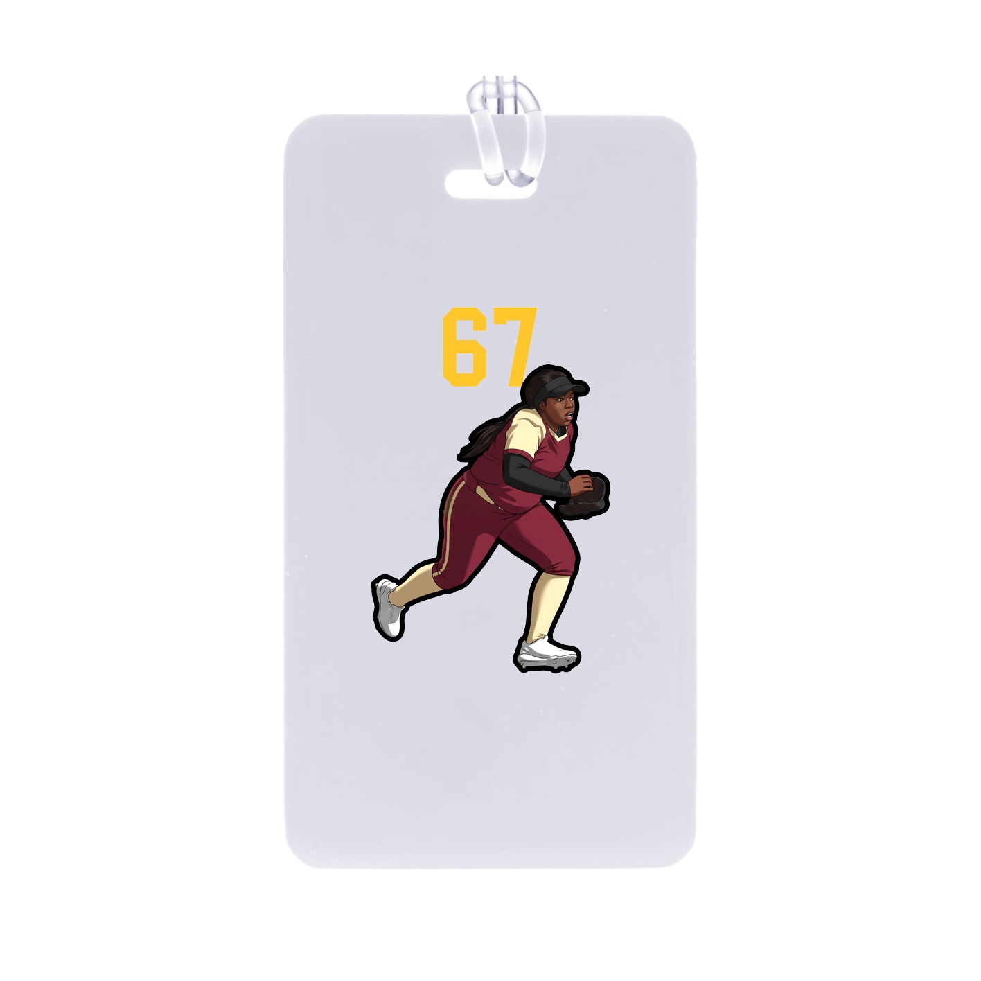 Bag Tag — Number Top in Classic