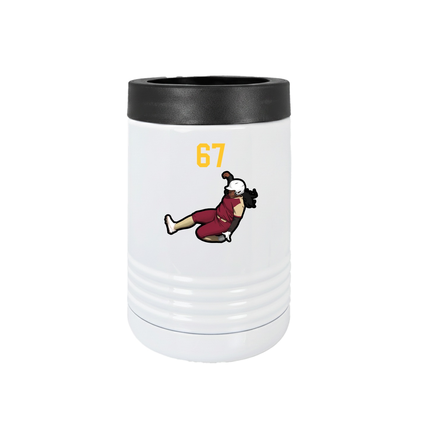 Beverage Holder — Number Top in White