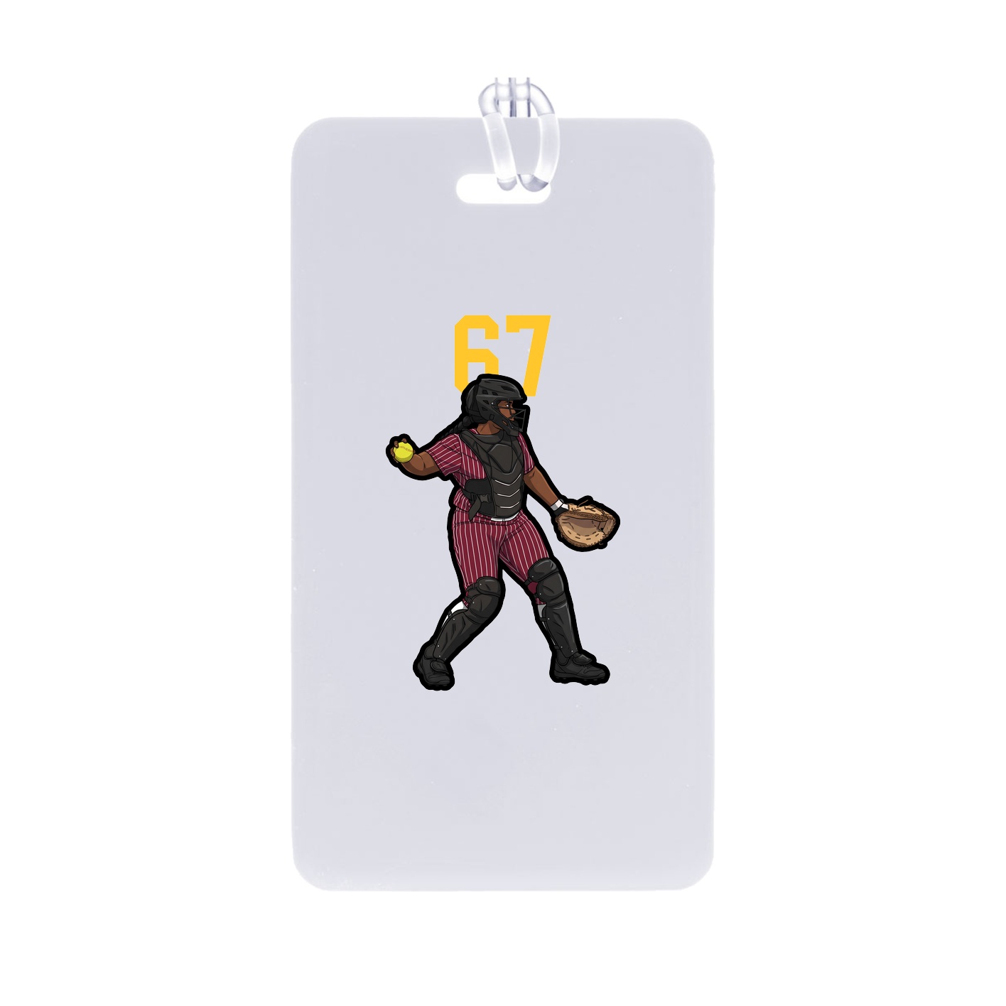 Bag Tag — Number Top in Classic