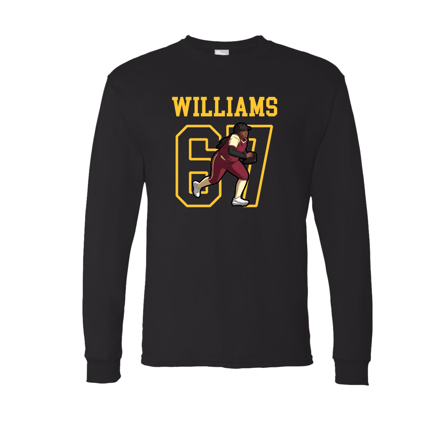 Long Sleeve Tee — Shirsey in Black