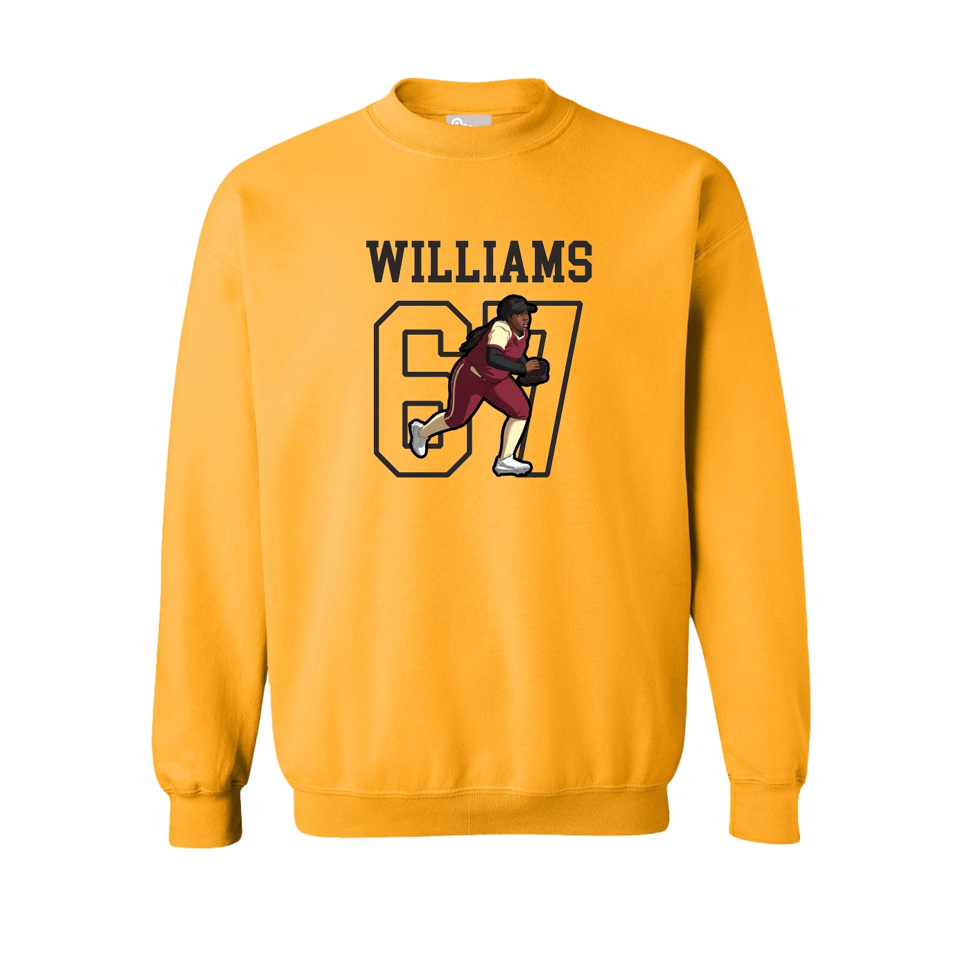 Fleece Crew — Shirsey in Gold