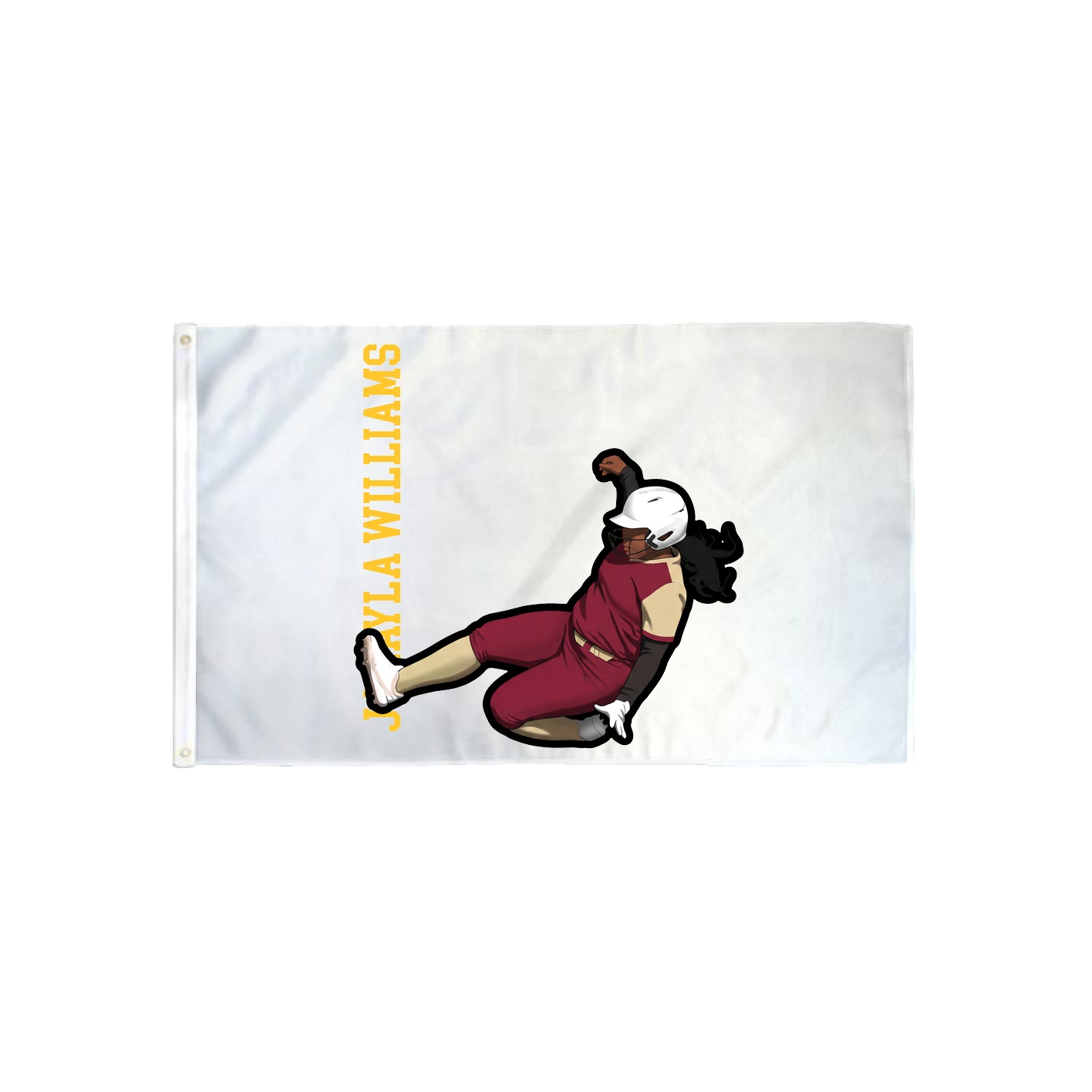 3x5 Flag — Name Vertical in Classic