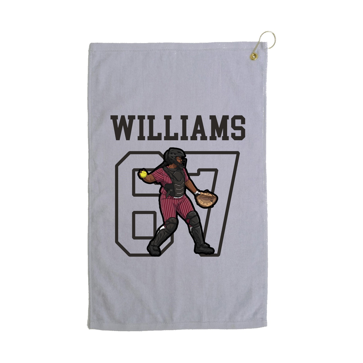 Golf Towel — Shirsey in Grey