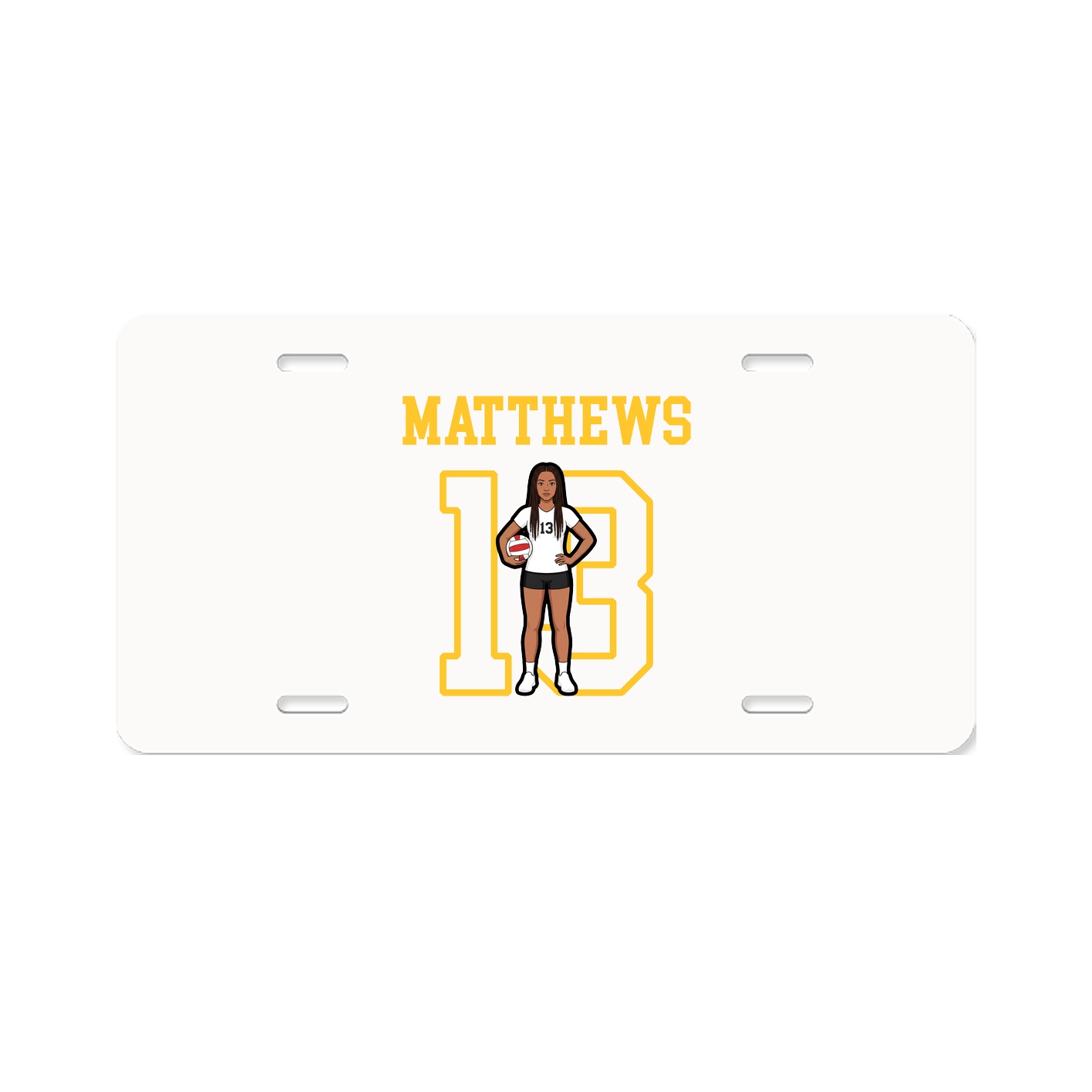 License Plate — Shirsey in Classic