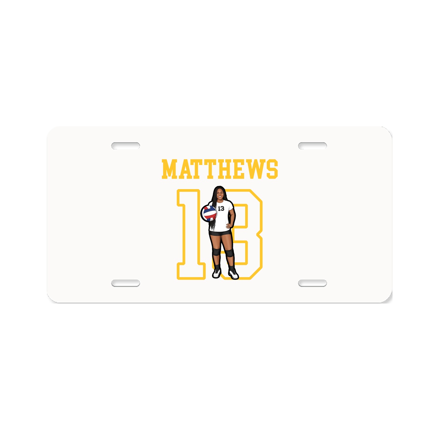 License Plate — Shirsey in Classic