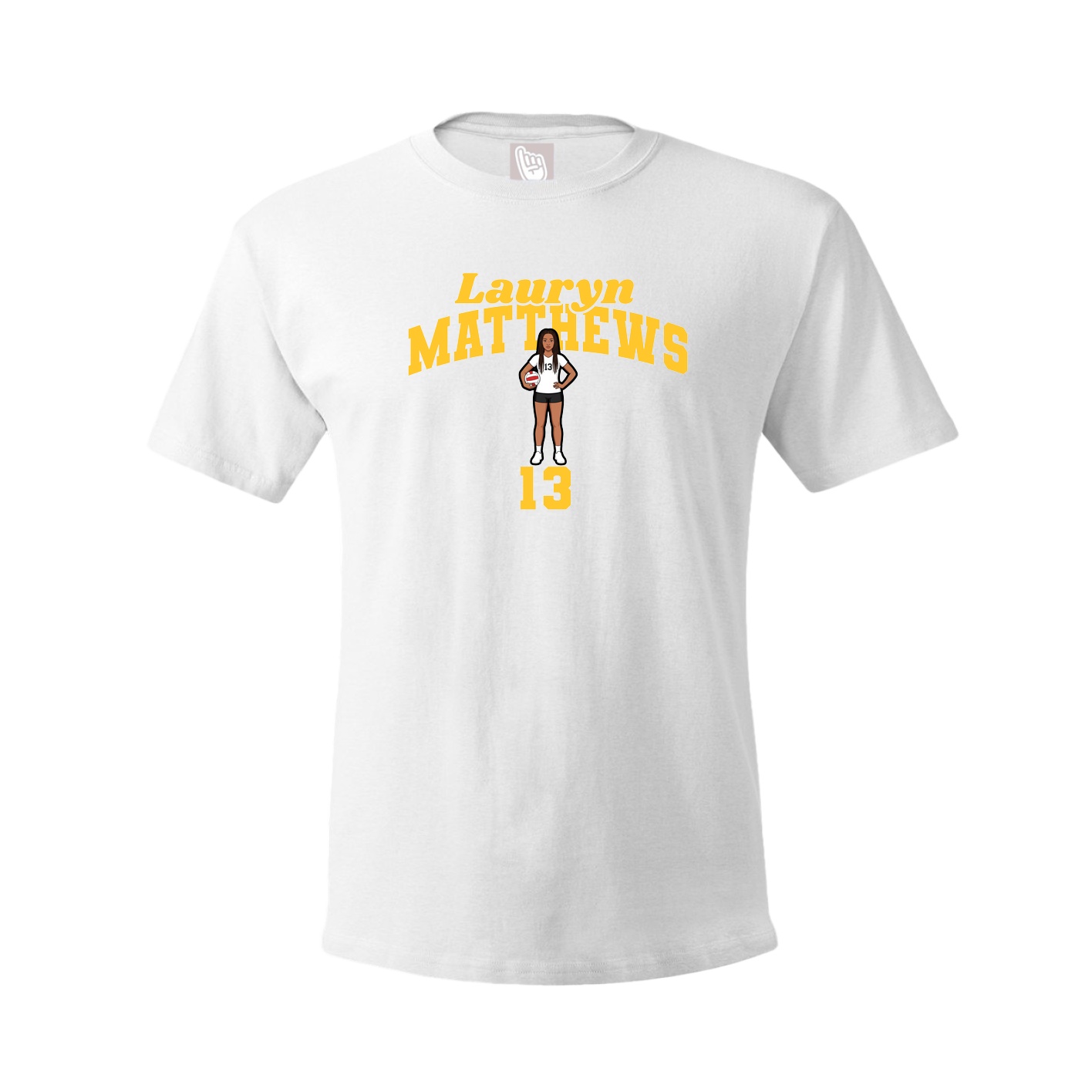 Tee — Signature Arch in White