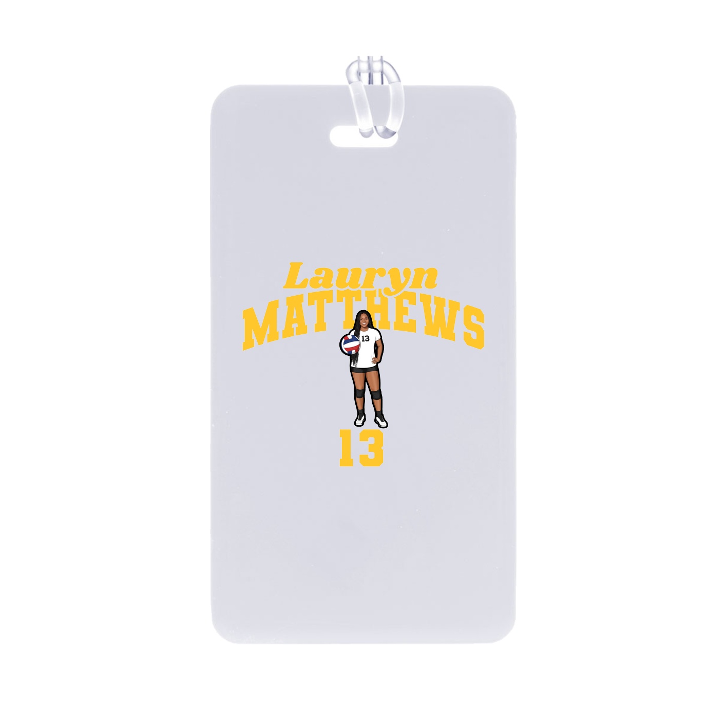 Bag Tag — Signature Arch in Classic