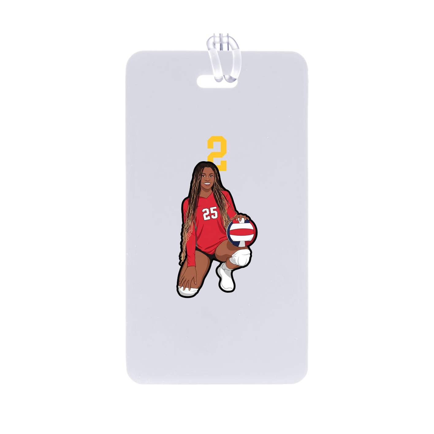 Bag Tag — Number Top in Classic
