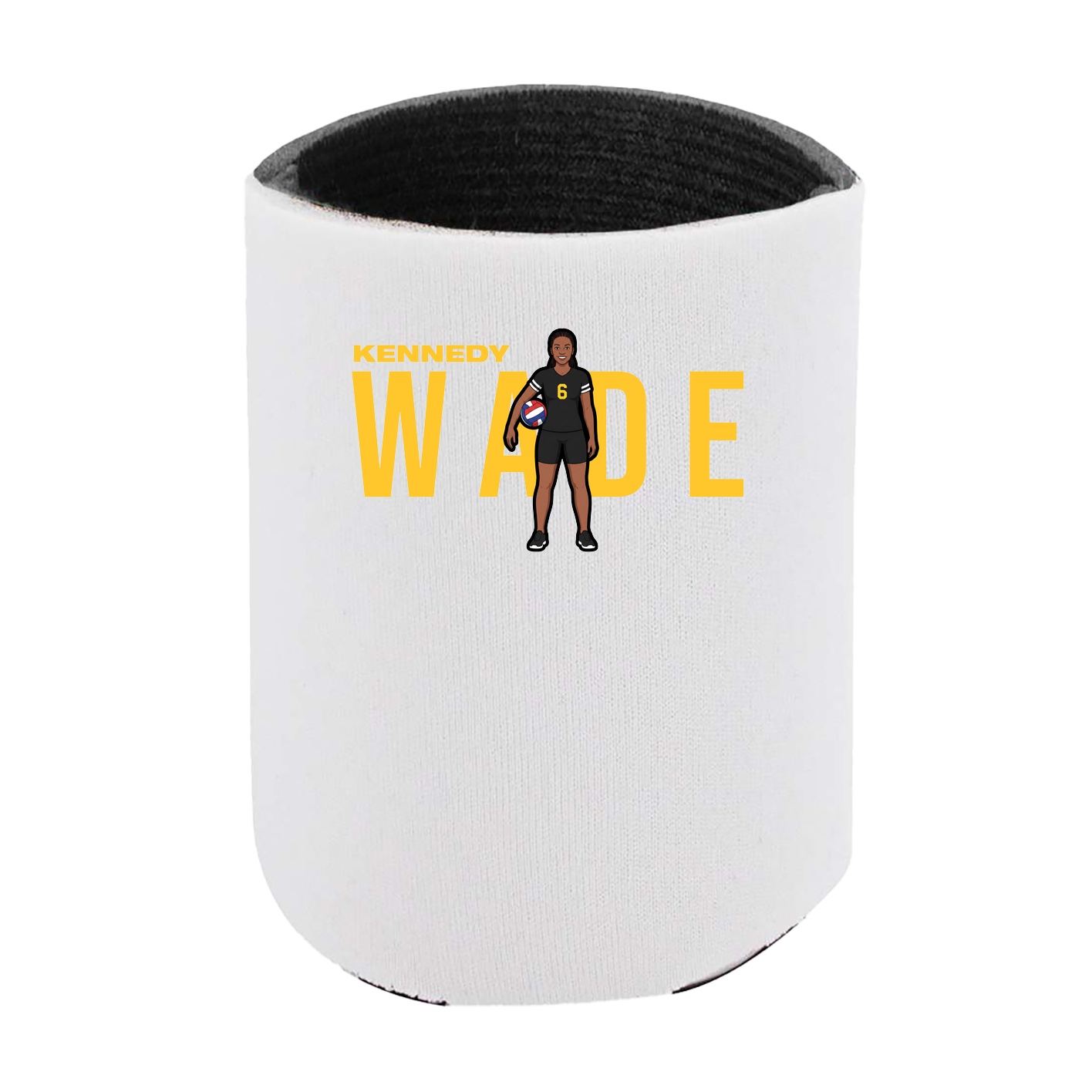 Can Holder — Player Name in White