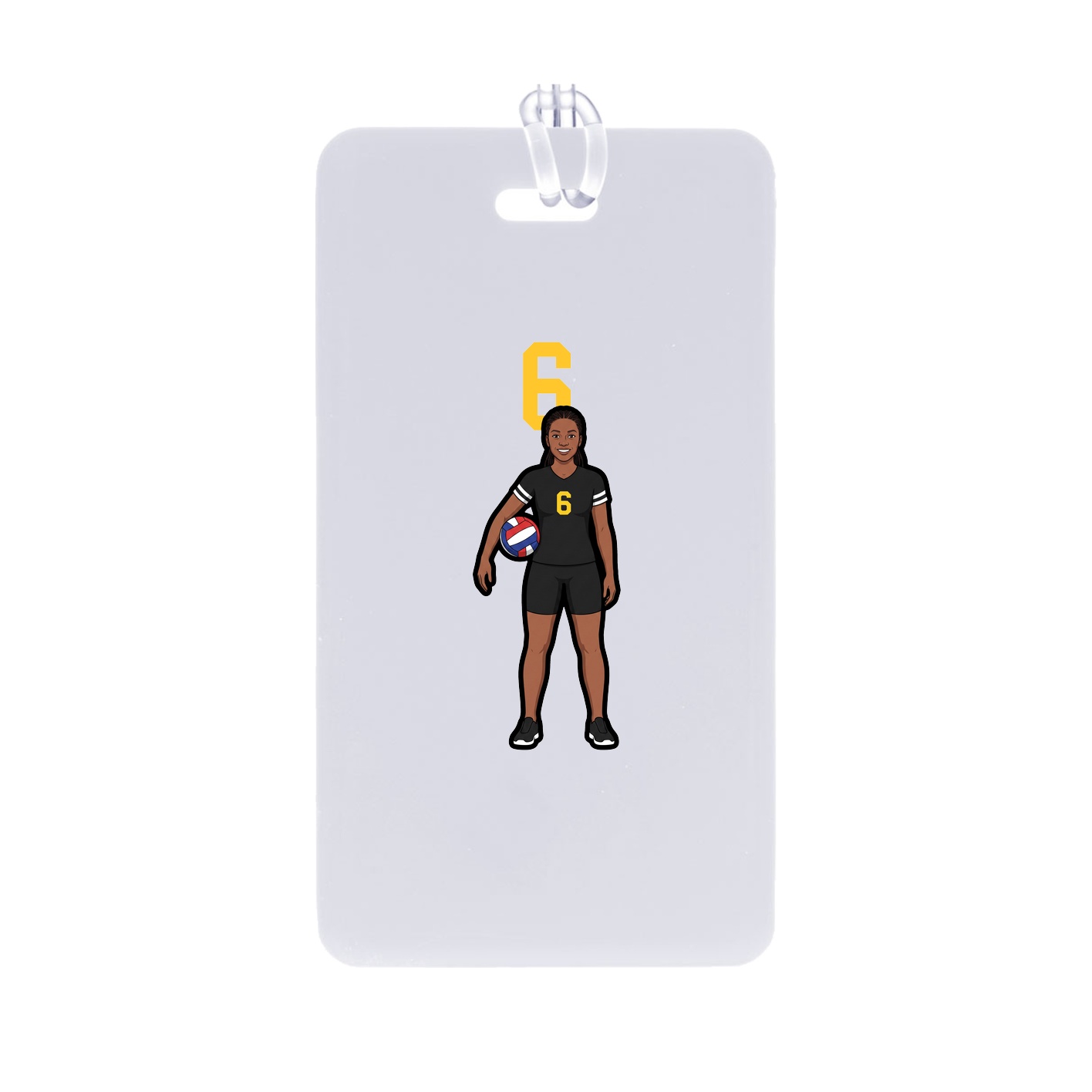 Bag Tag — Number Top in Classic