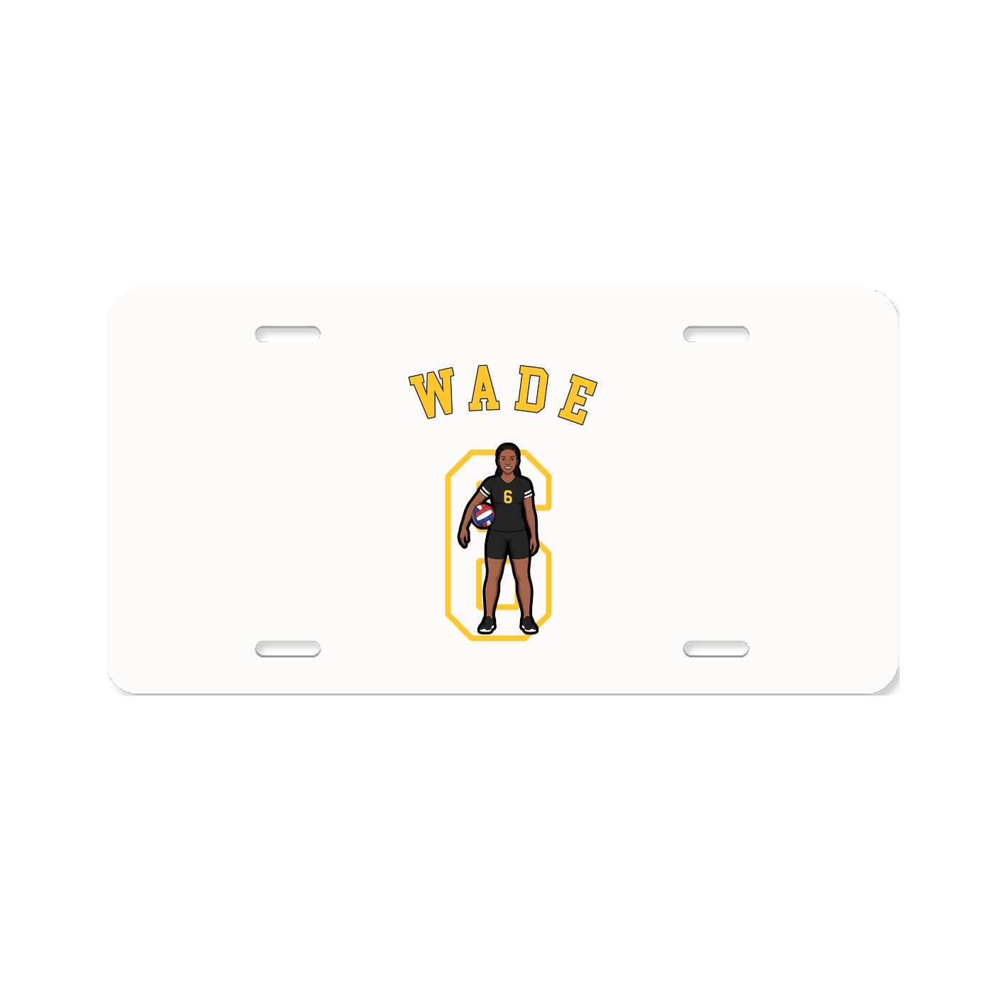 License Plate — Shirsey Arch in Classic